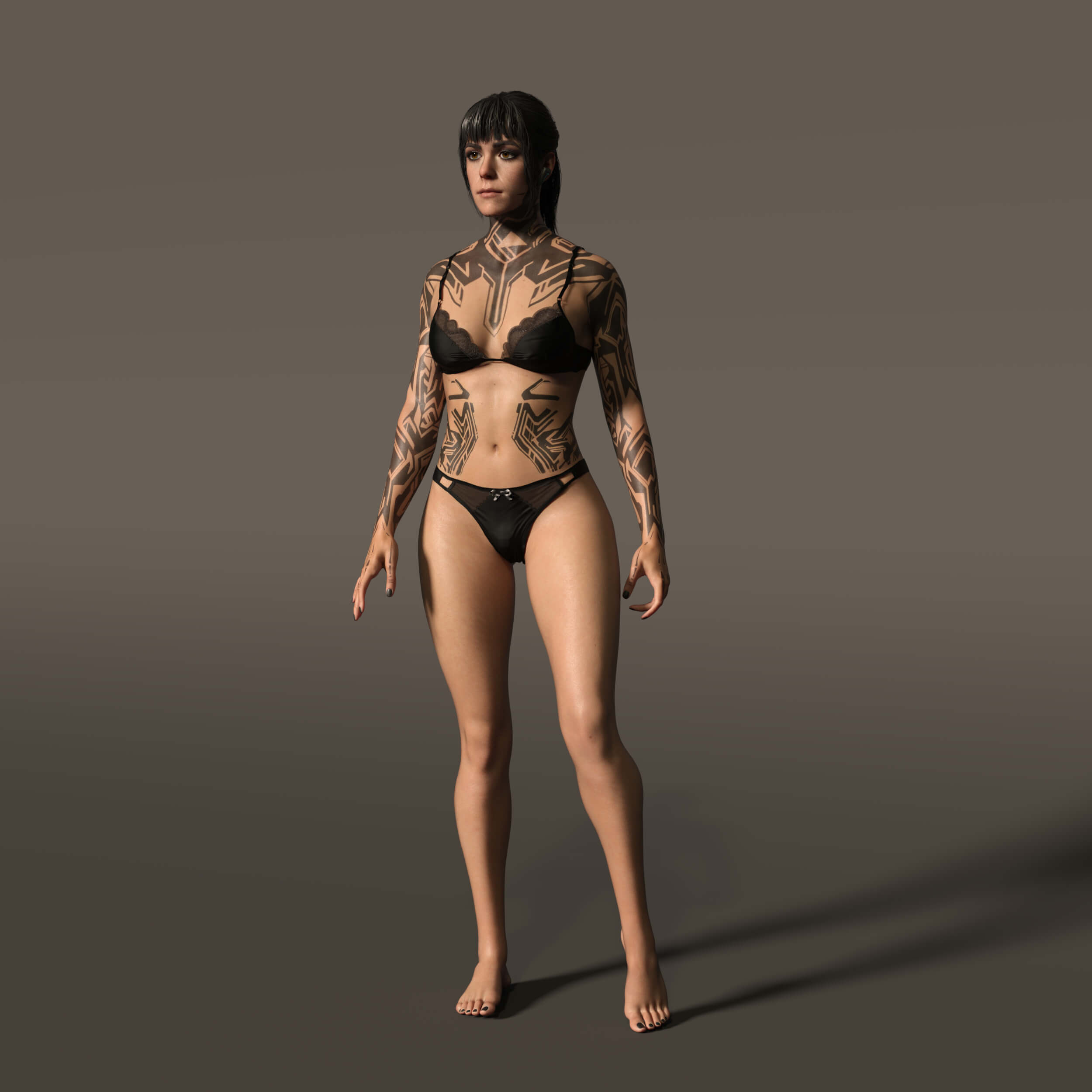 Tattooed Operator for Genesis 8 Female Updated by 29-09-26 Daz Content