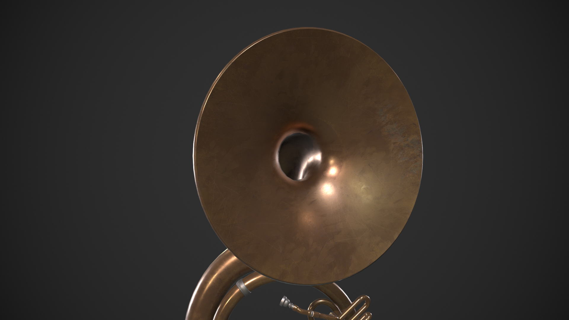 Sousaphone Instrument 3D Model
