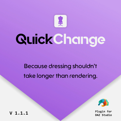 QuickChange for DAZ Studio Daz Content