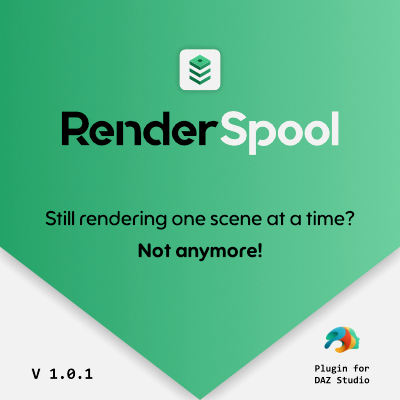 RenderSpool for DAZ Studio Daz Content