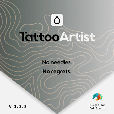TattooArtist for DAZ Studio Daz Content