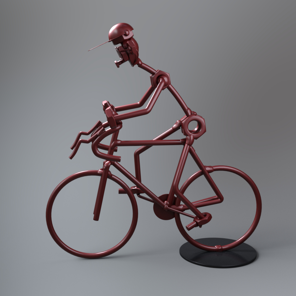 Decorative Antique Bicycle AQ3D Daz Content