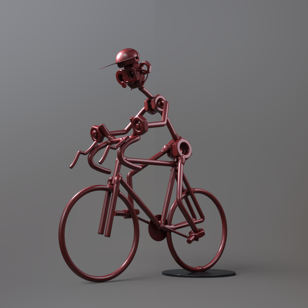 Decorative Antique Bicycle AQ3D Daz Content