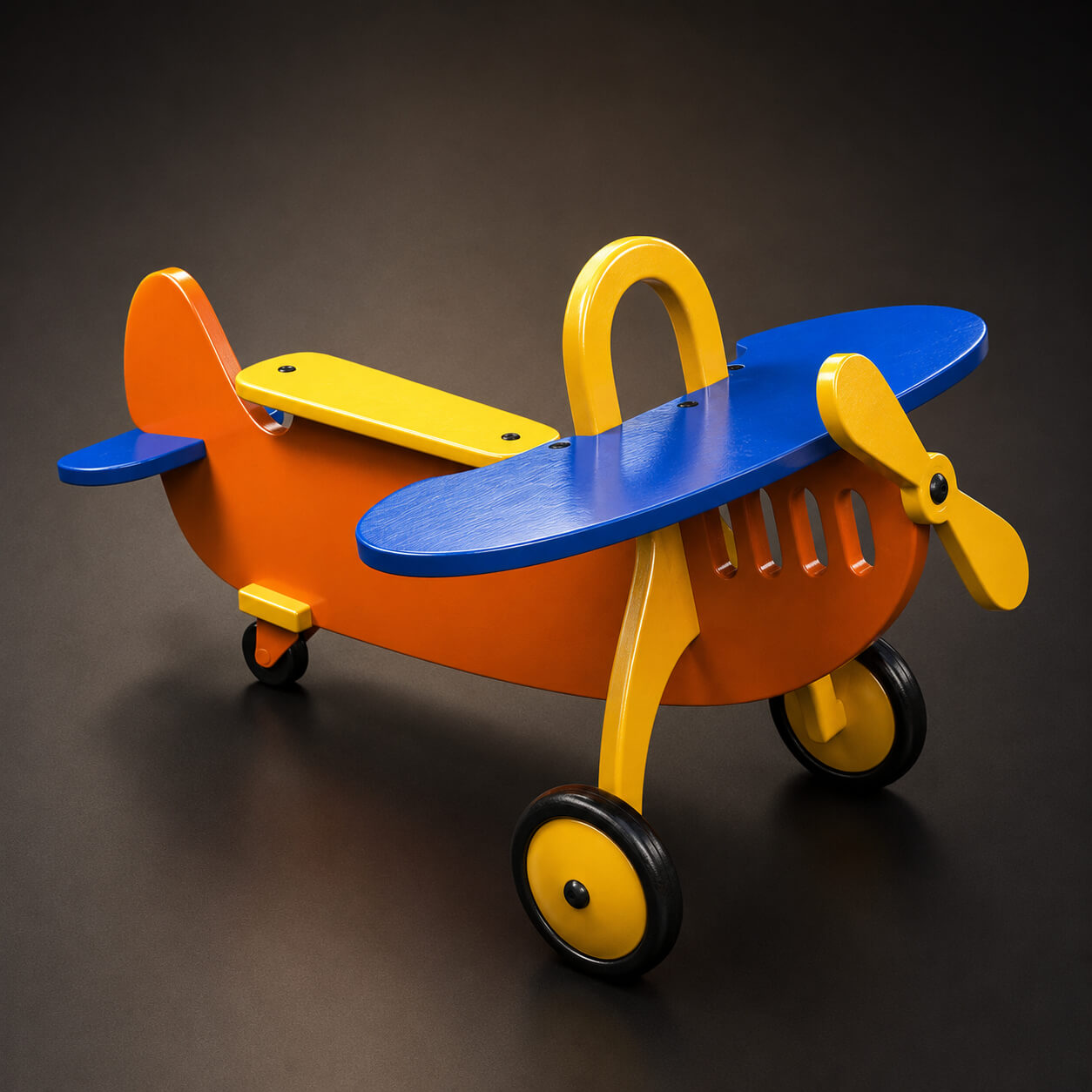 Kids Toy Airplane 3D Model 3D Render, Digital Artwork by AQ3D