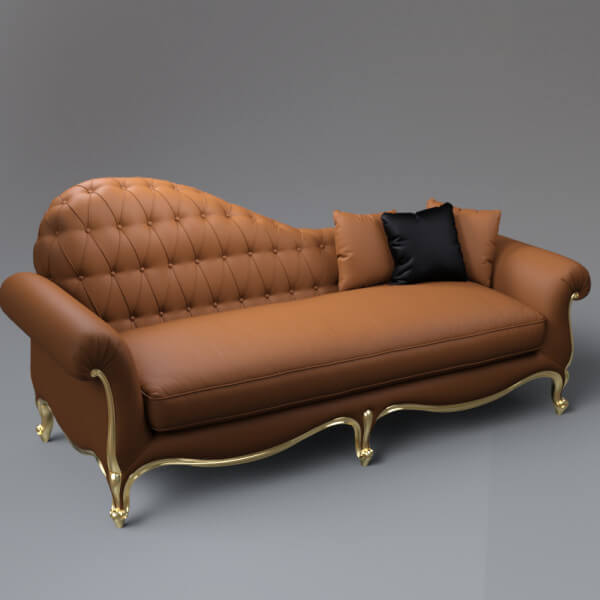 Modern Luxury Sofa 3D Model