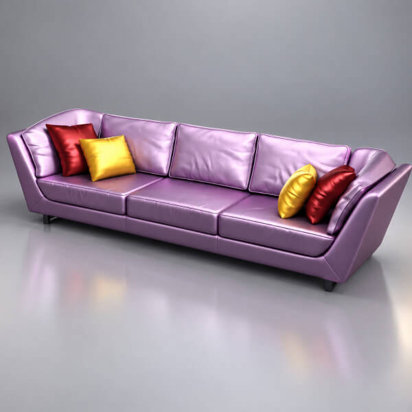 Stylish Sofa 3D Model