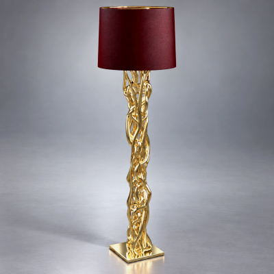 Luxury Gold Floor Lamp AQ3D