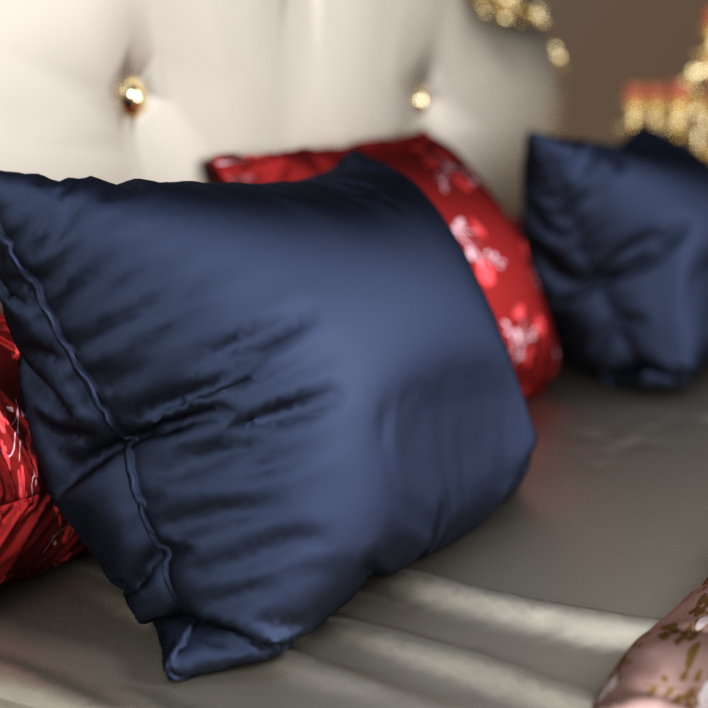 Luxury Modern Bed 3d Model Elegant Bedroom Furniture Daz Content