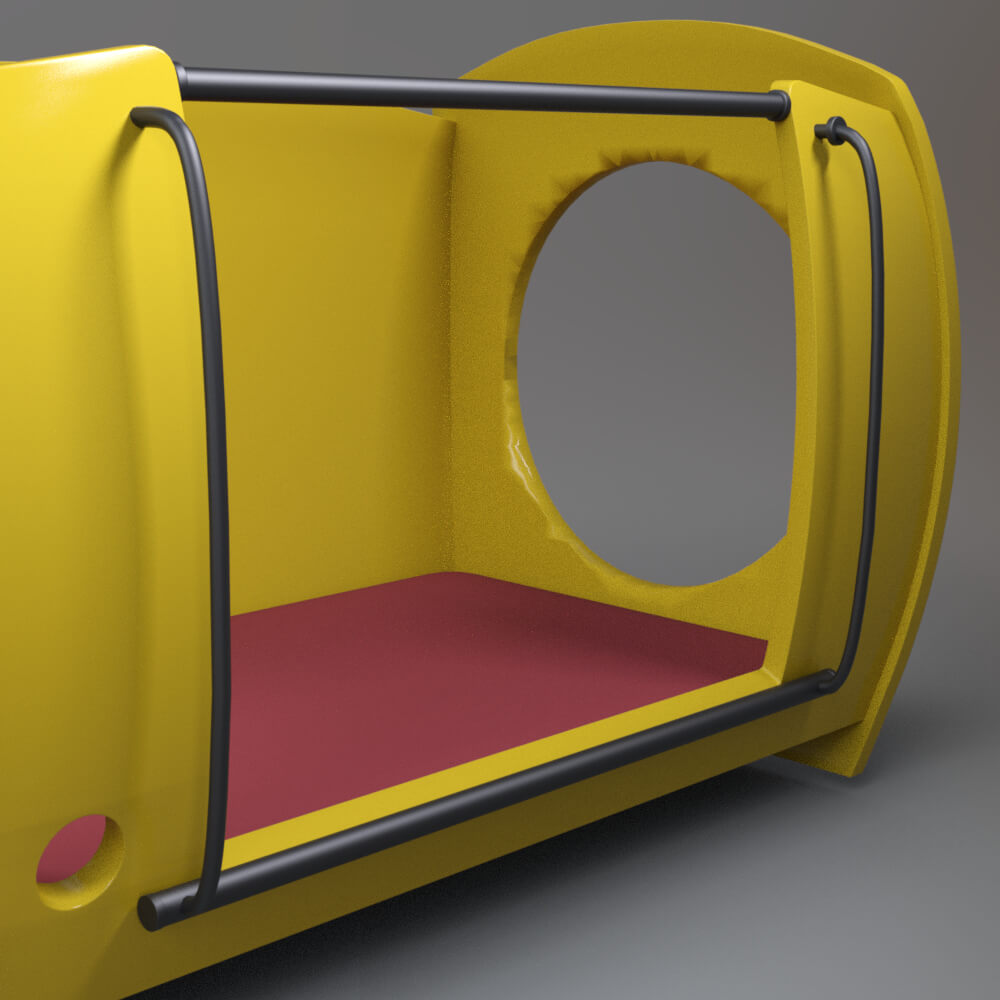 Modern Kids Bed Childrens Bedroom Furniture 3D Model Daz Content