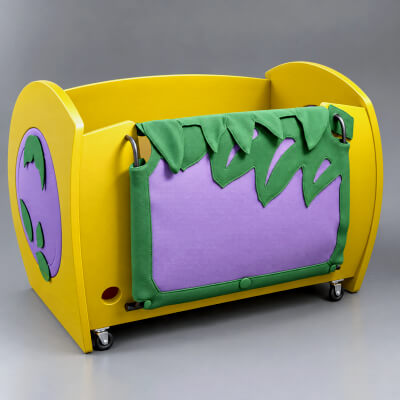 Modern Kids Bed Children's Bedroom Furniture 3D Model