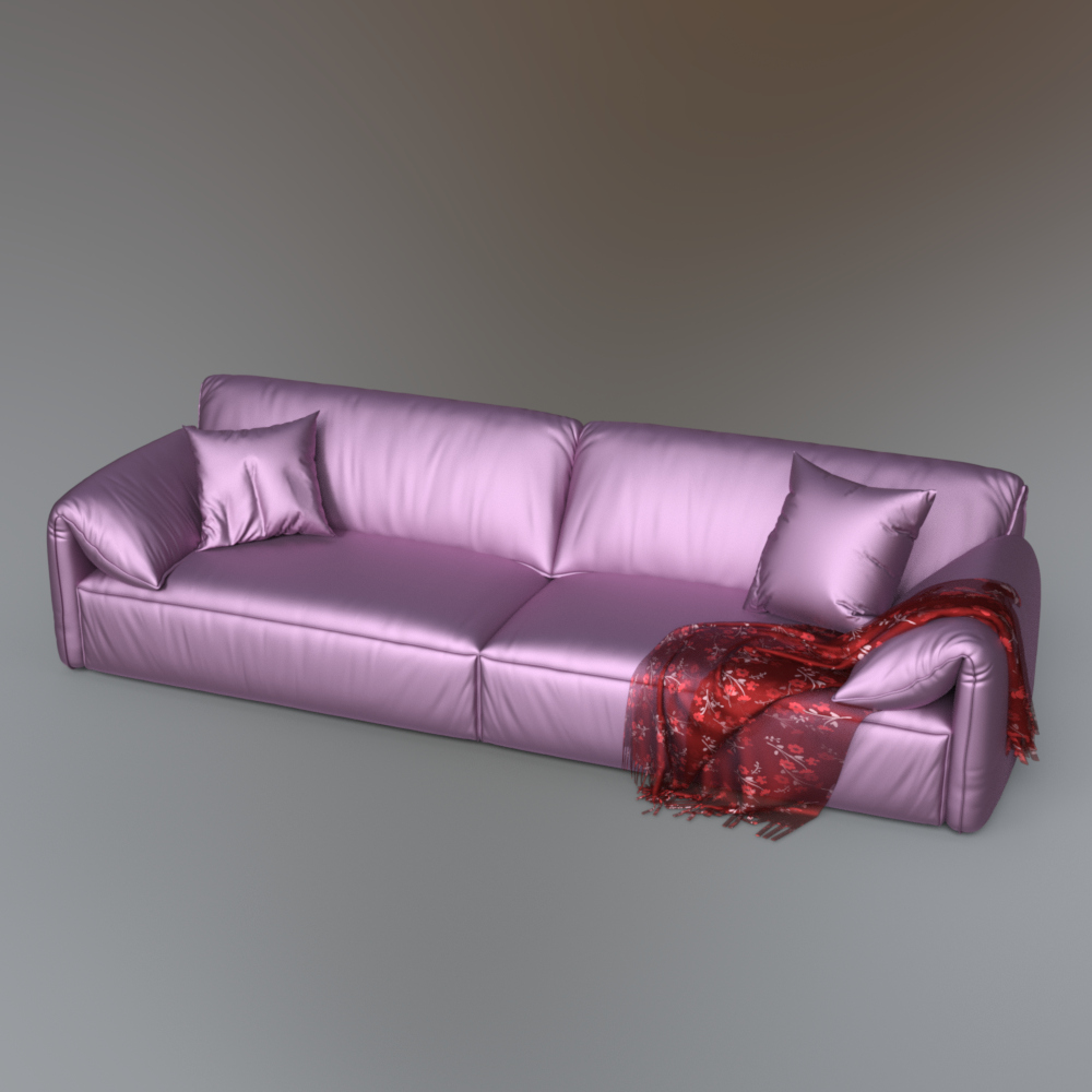 Modern Luxury Sofa Model AQ3D Daz Content