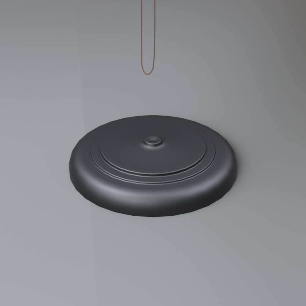 Modern Outdoor Patio Umbrella With Round Base AQ3D Daz Content