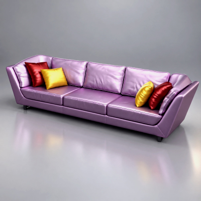 Stylish Sofa 3D Model AQ3D