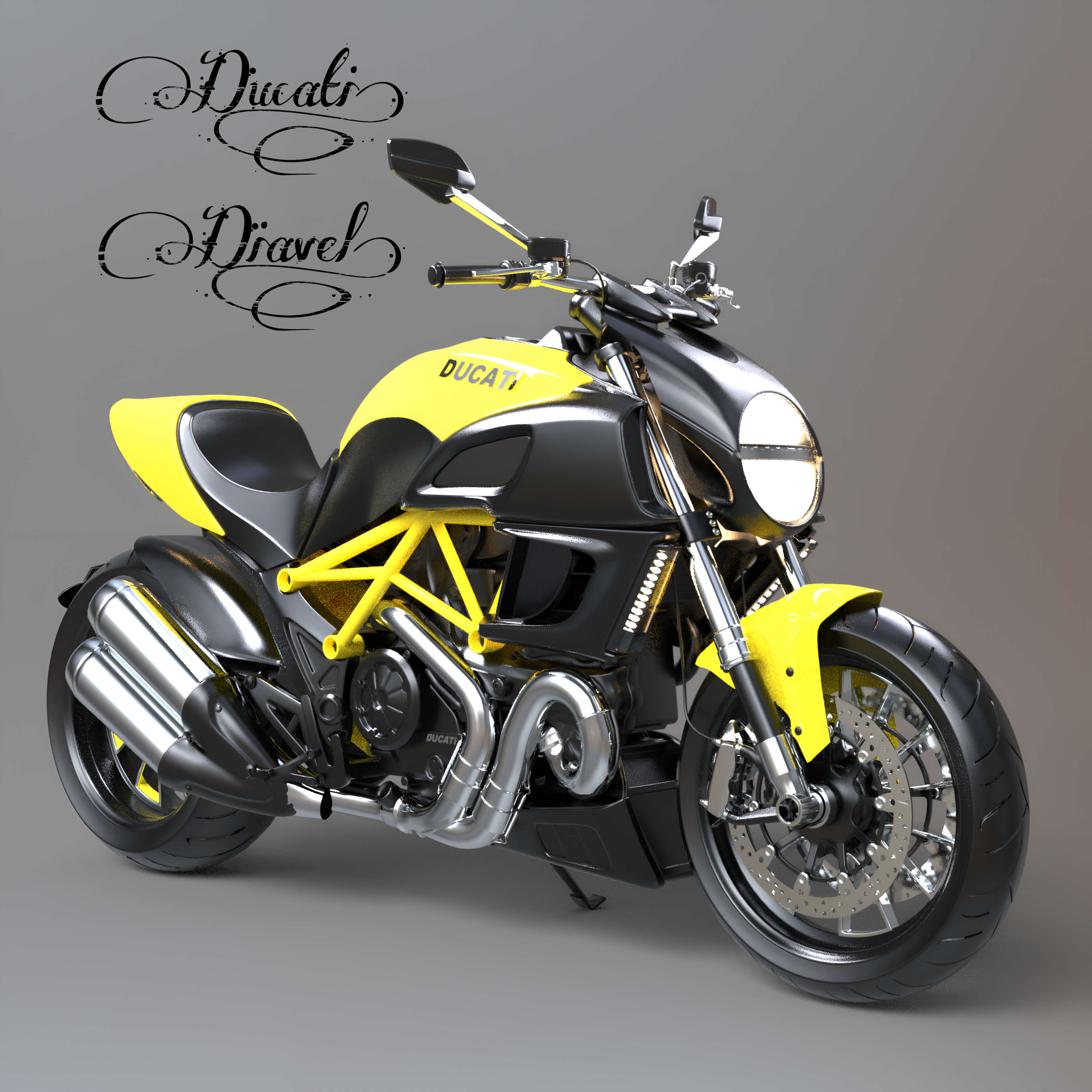 A3S P-Bike Model 9 Daz Content