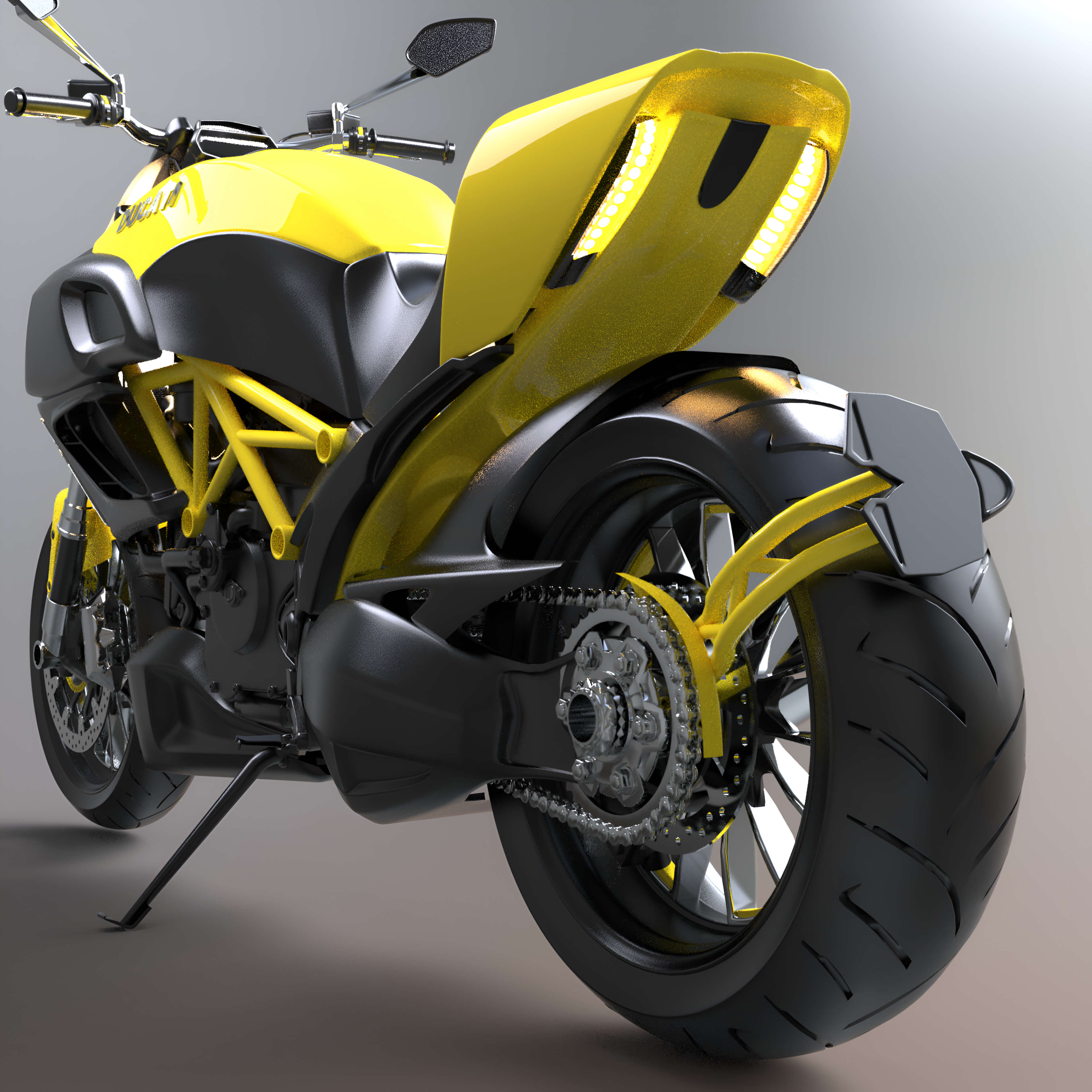 A3S P-Bike Model 9 Daz Content
