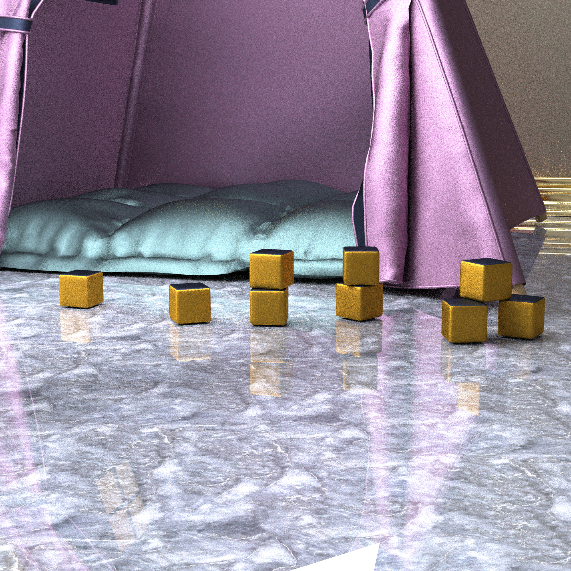 A3S P Childrens Tent House Daz Content