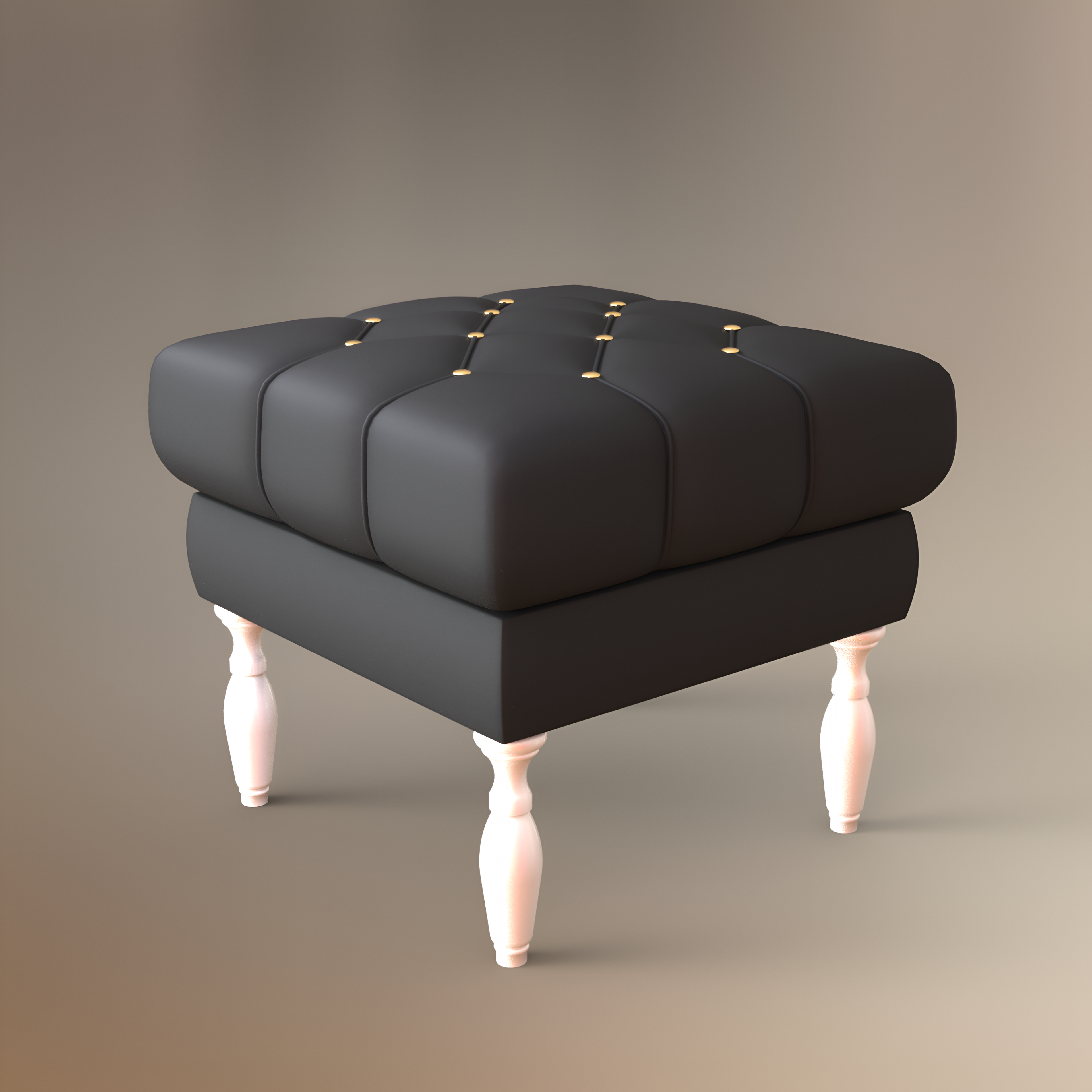 A3S P-Pouf Model 4 Daz Content