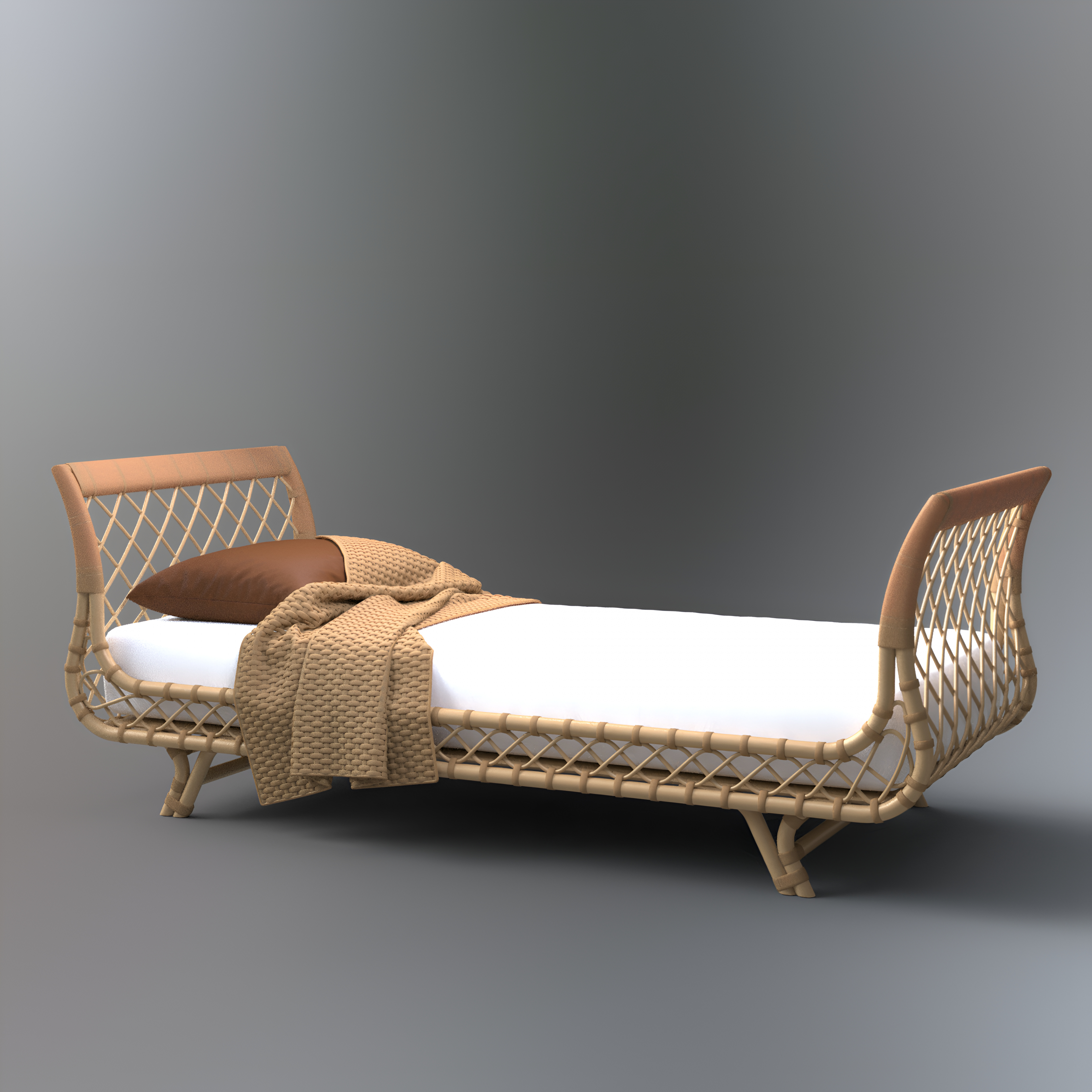 A3S P-Sofa Bed 2 Daz Content