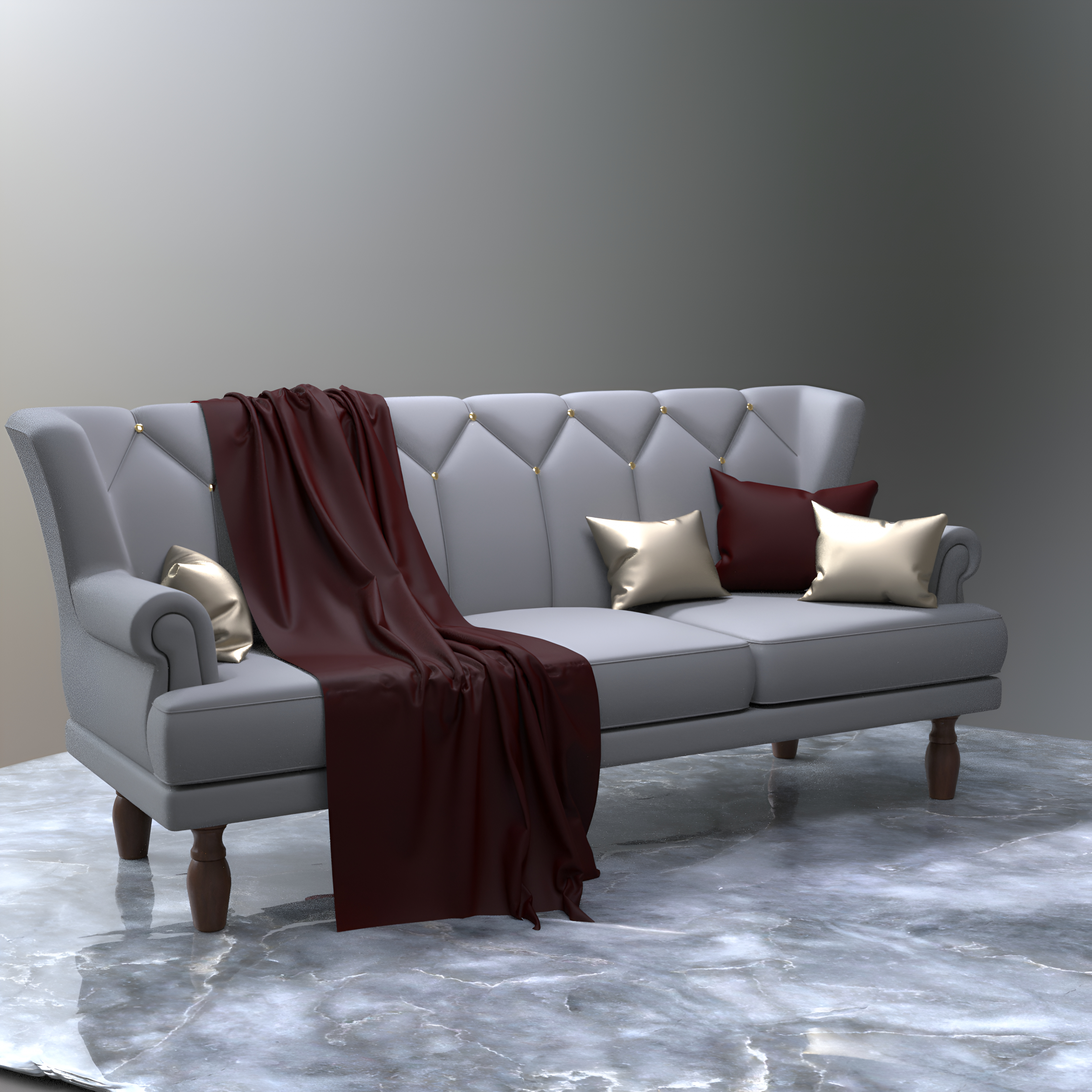 A3S P-Sofa Model 139 Daz Content