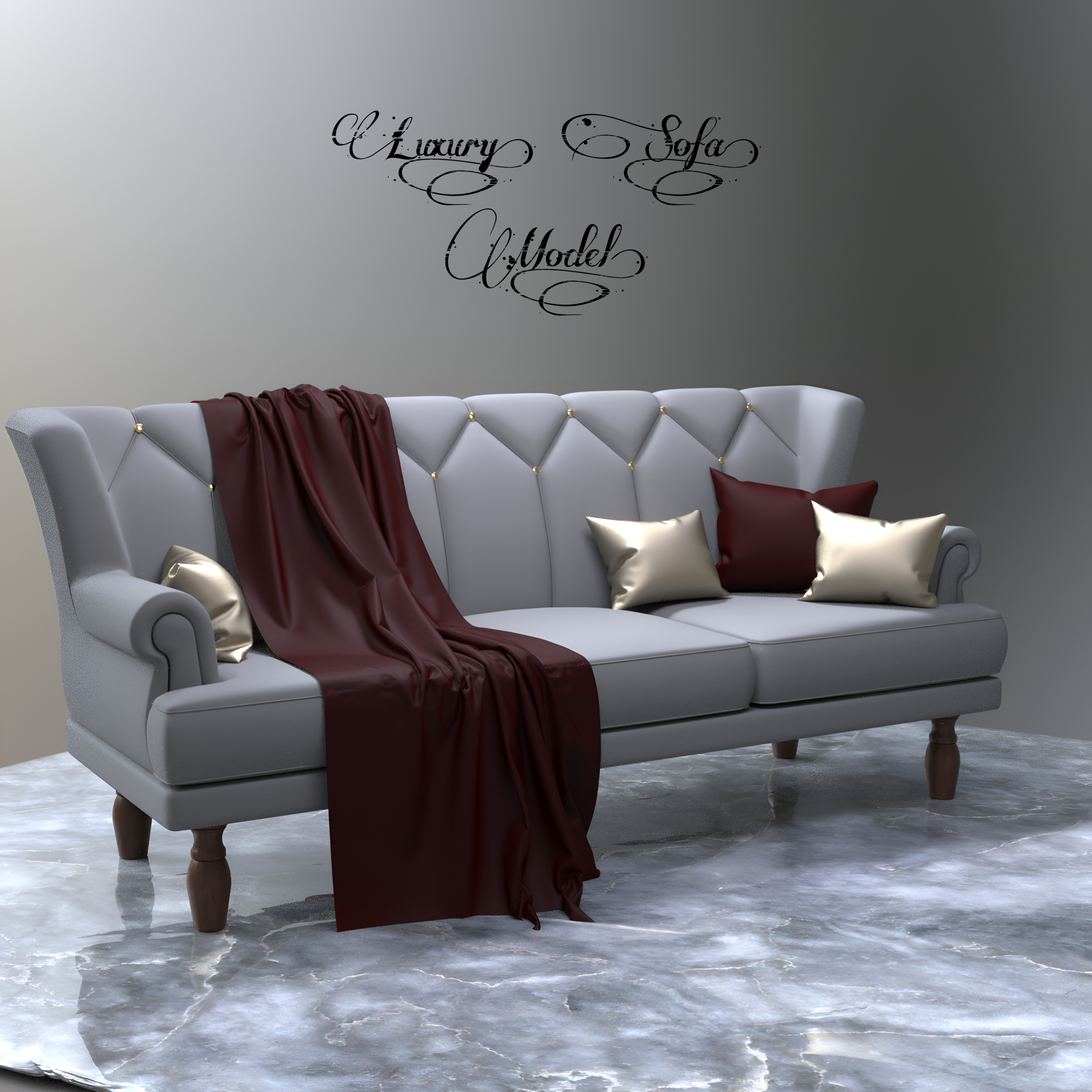 A3S P-Sofa Model 139 Daz Content