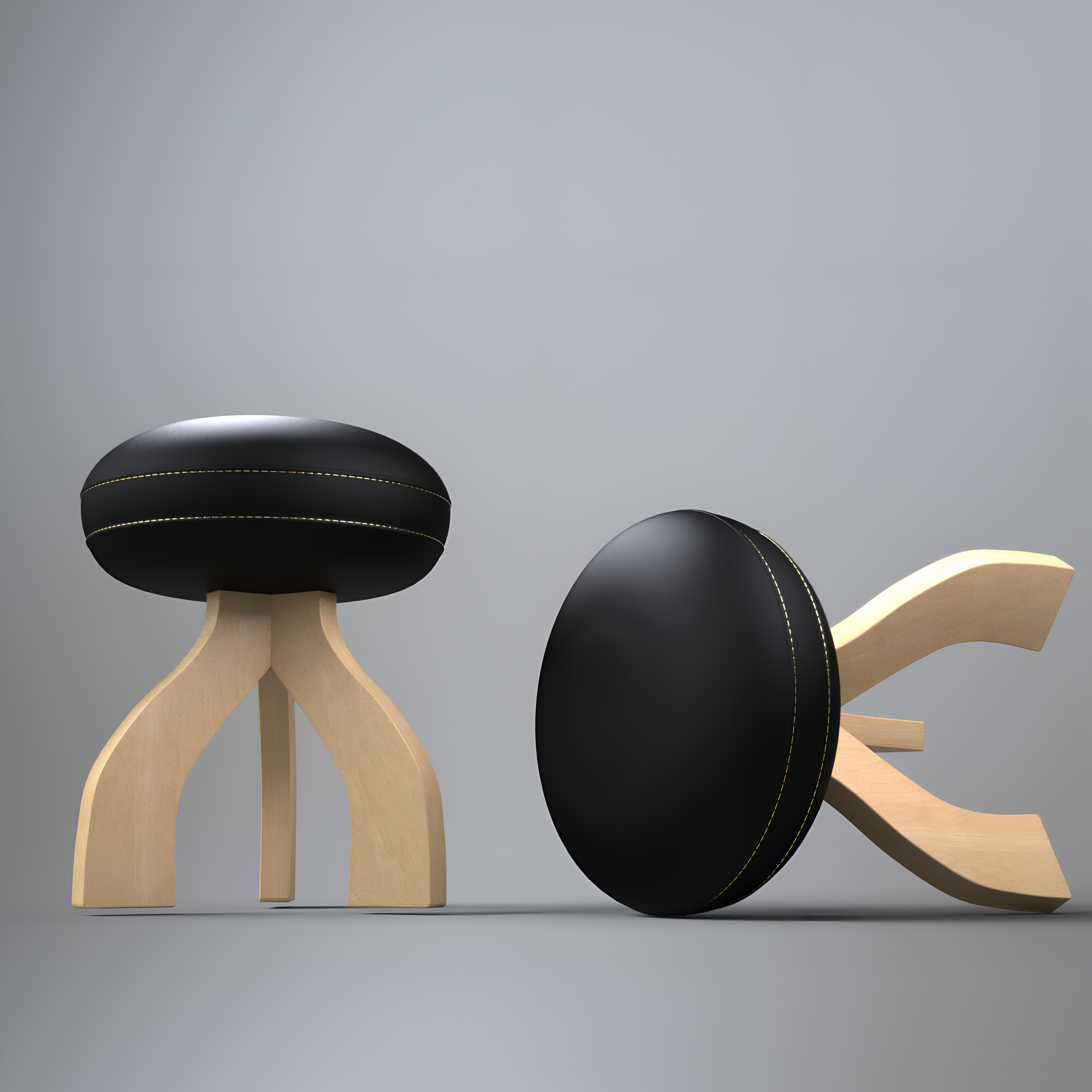 A3S P-Stool Model 10 Daz Content