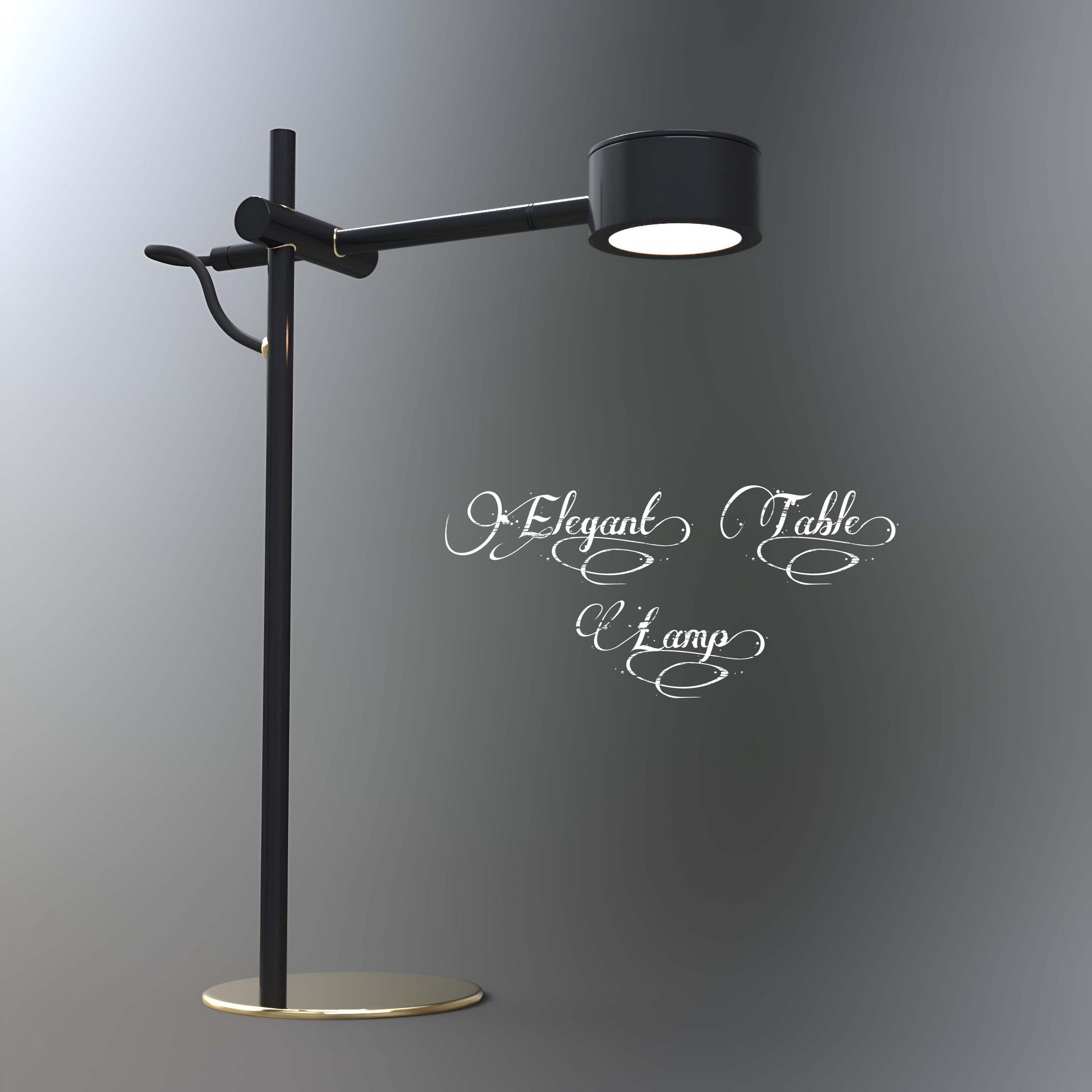 A3S P-Table Lamp 3 Daz Content