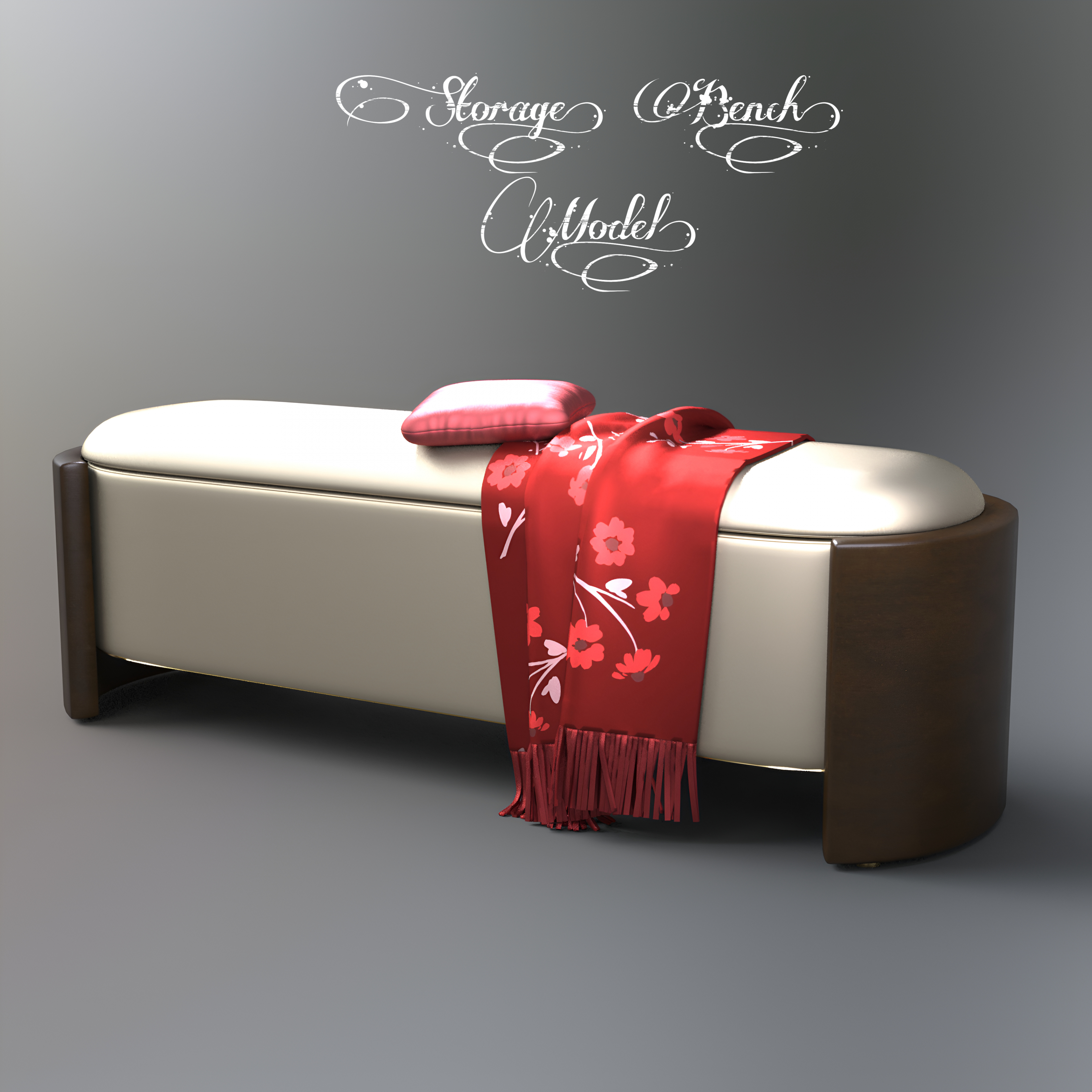 A3S P-Bench 8 3D Render, Digital Artwork by Architect3DStudio
