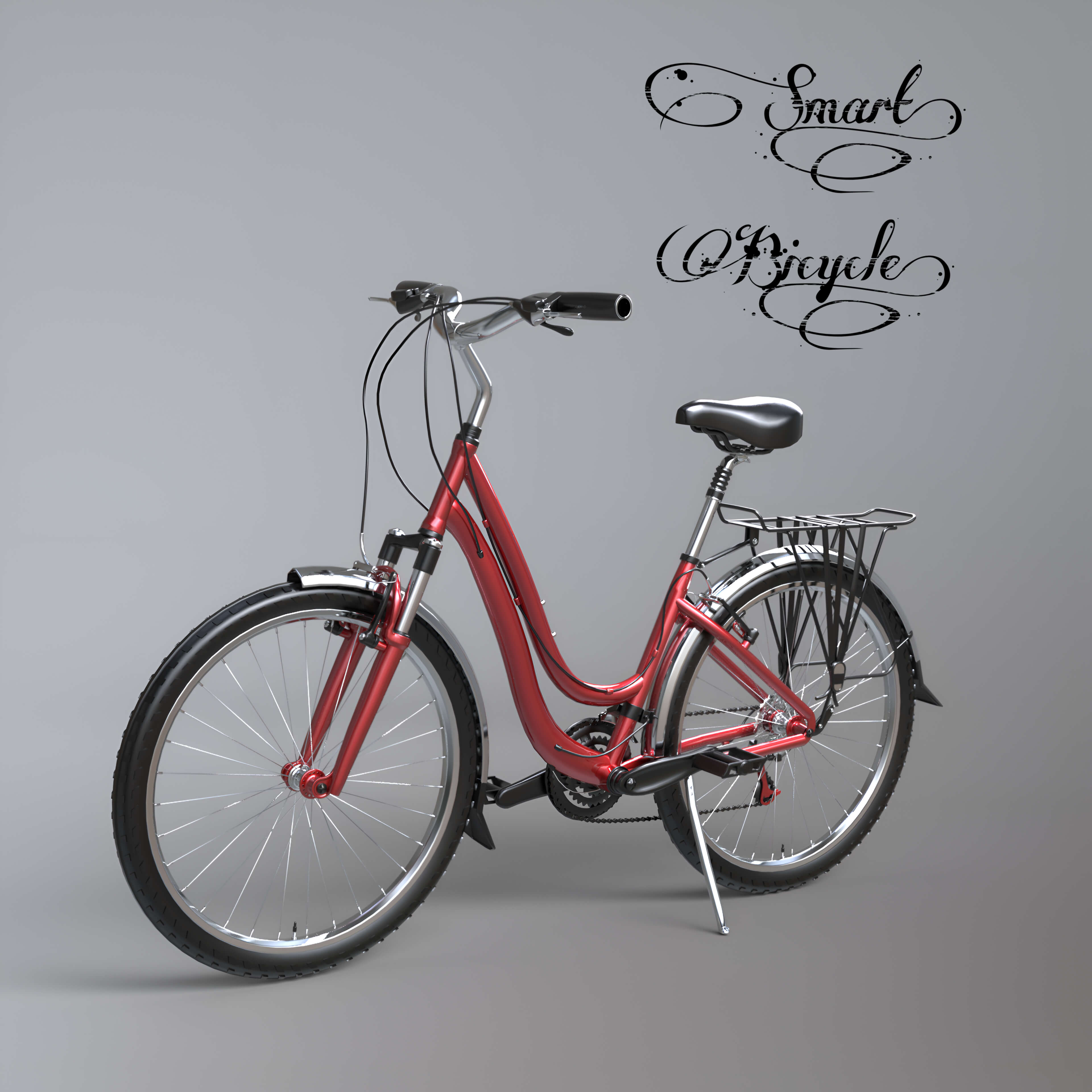 A3S P-Bicycle 3D Render, Digital Artwork by Architect3DStudio