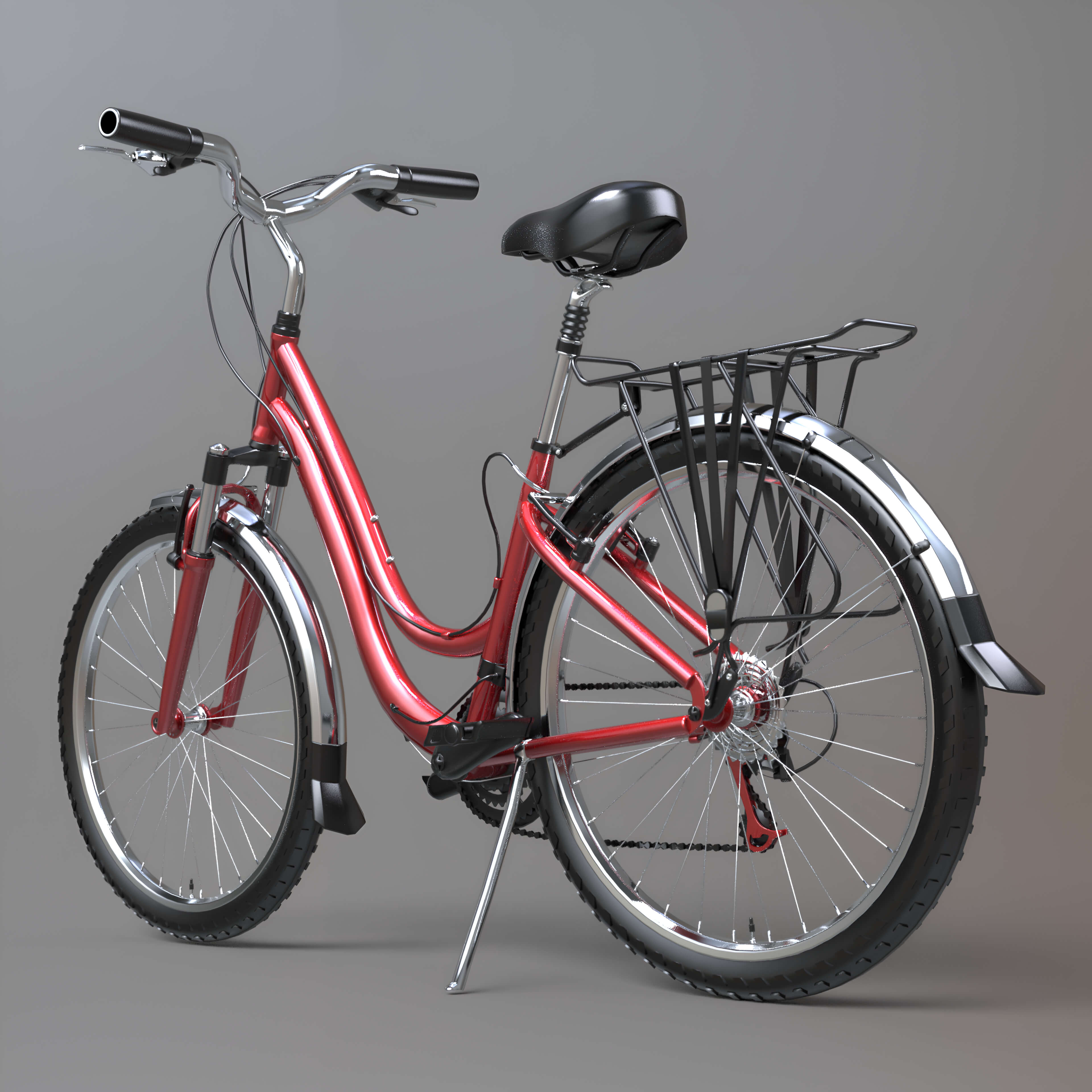 A3S P-Bicycle 3D Render, Digital Artwork by Architect3DStudio