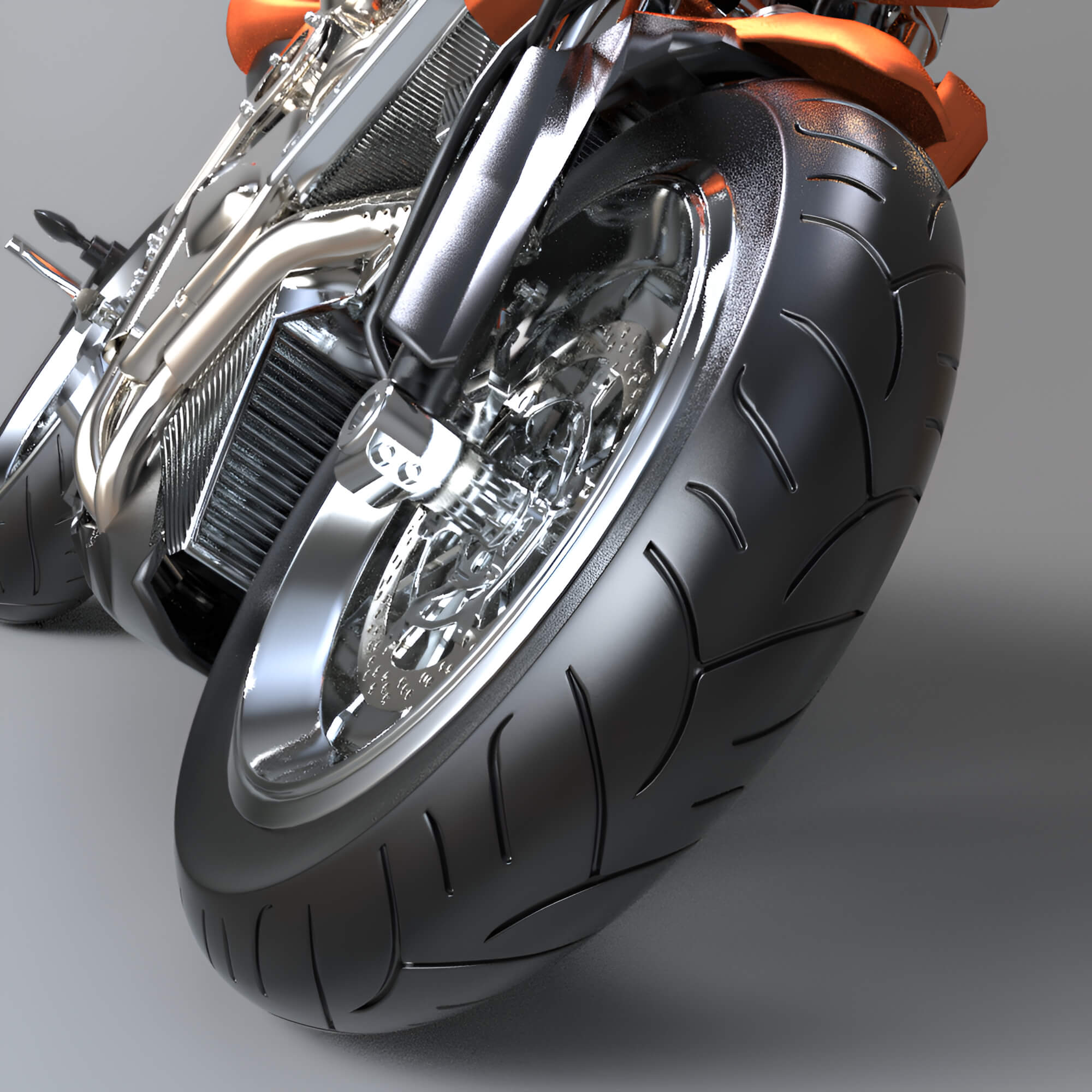 A3S P-Bike Model 4 3D Render, Digital Artwork by Architect3DStudio