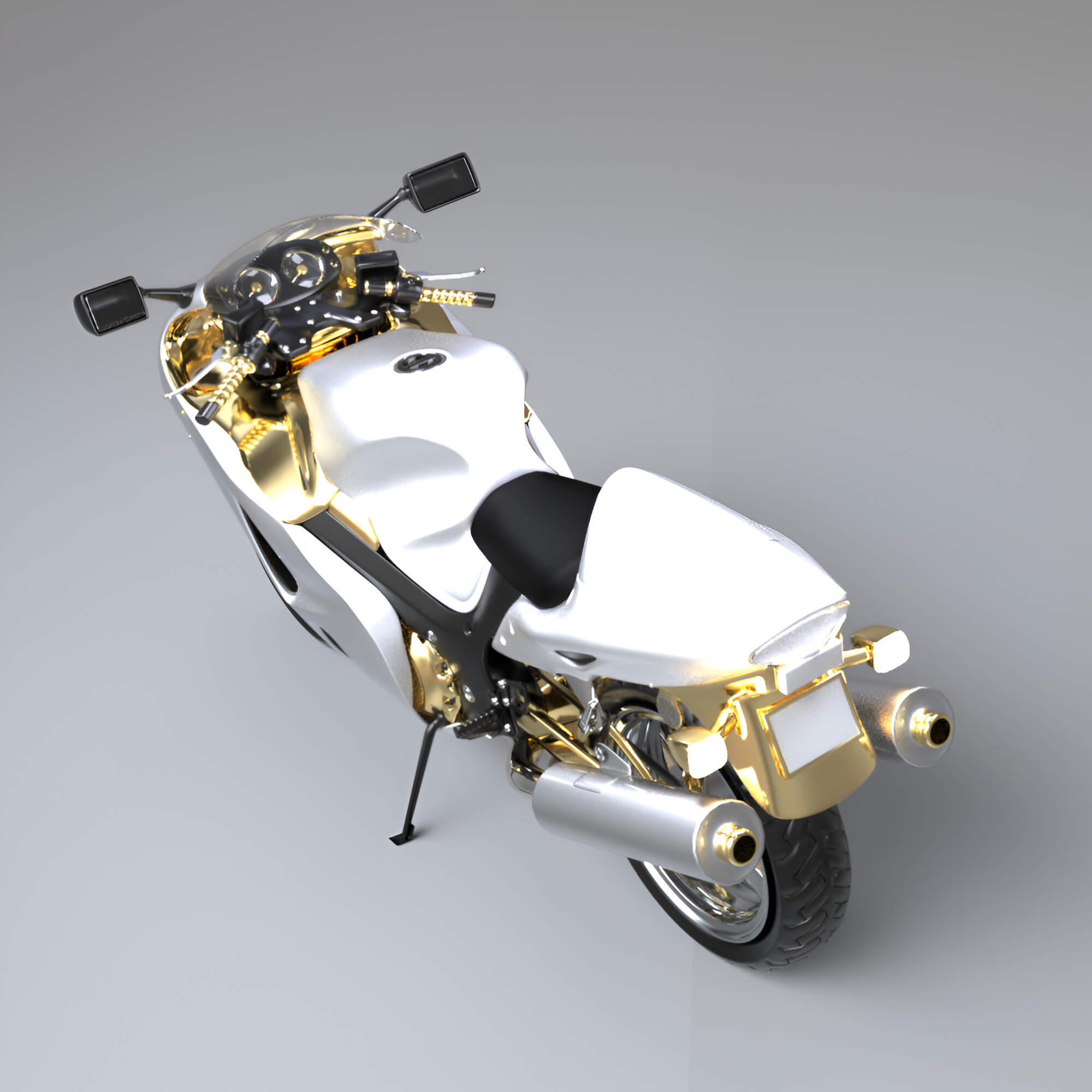 A3S P-Bike Model 5 3D Render, Digital Artwork by Architect3DStudio