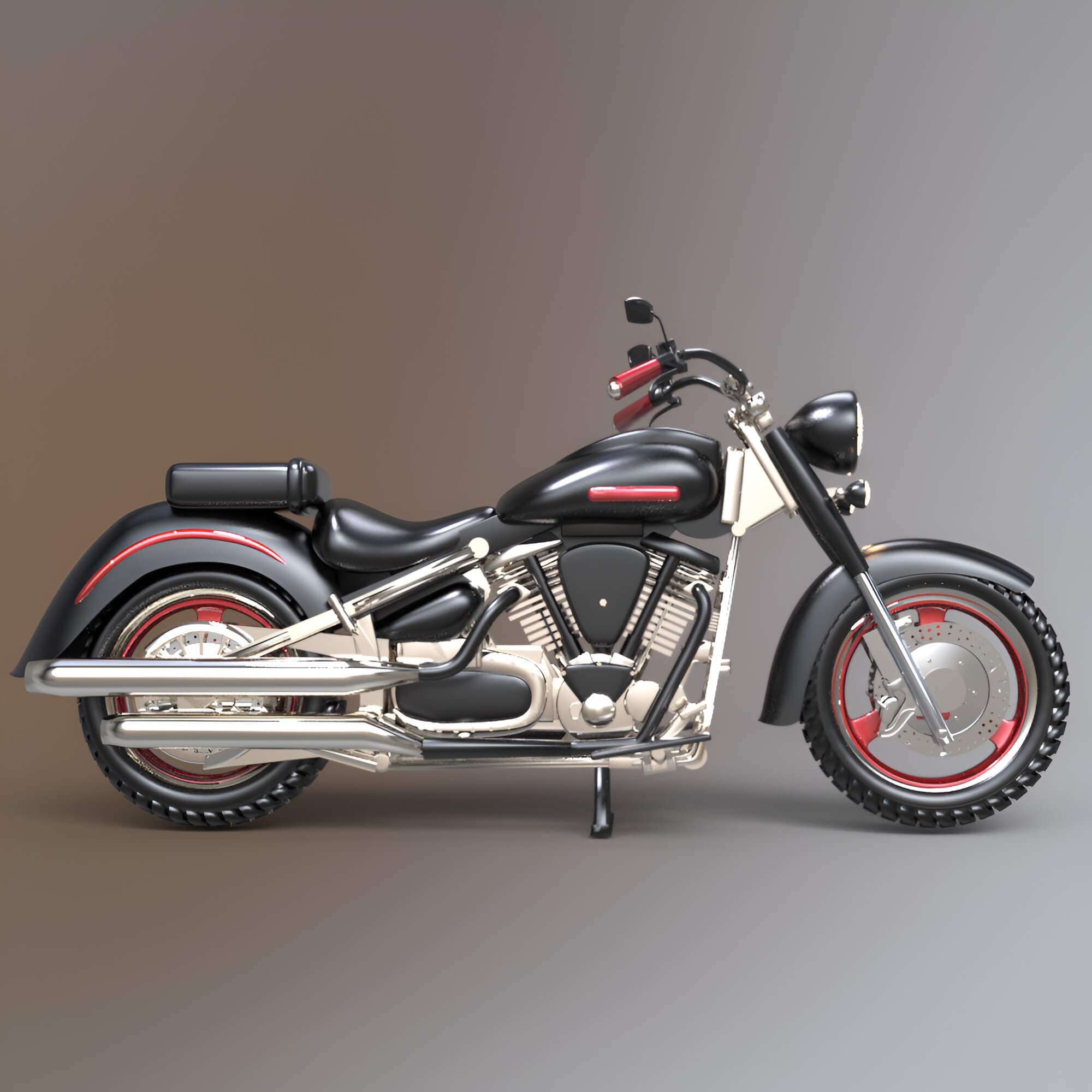 A3S P-Bike Model 6 3D Render, Digital Artwork by Architect3DStudio