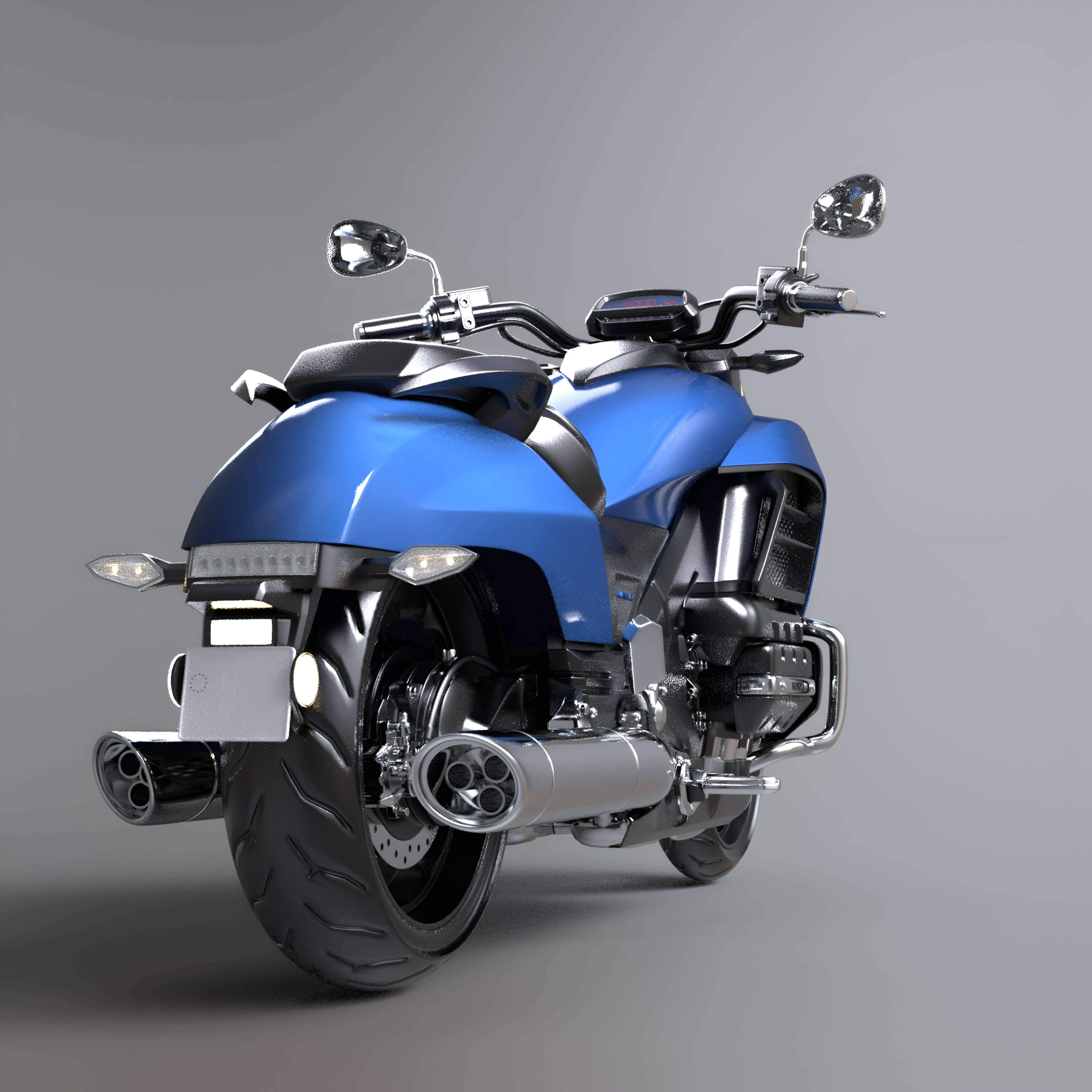 A3S P-Bike Model 8 3D Render, Digital Artwork by Architect3DStudio