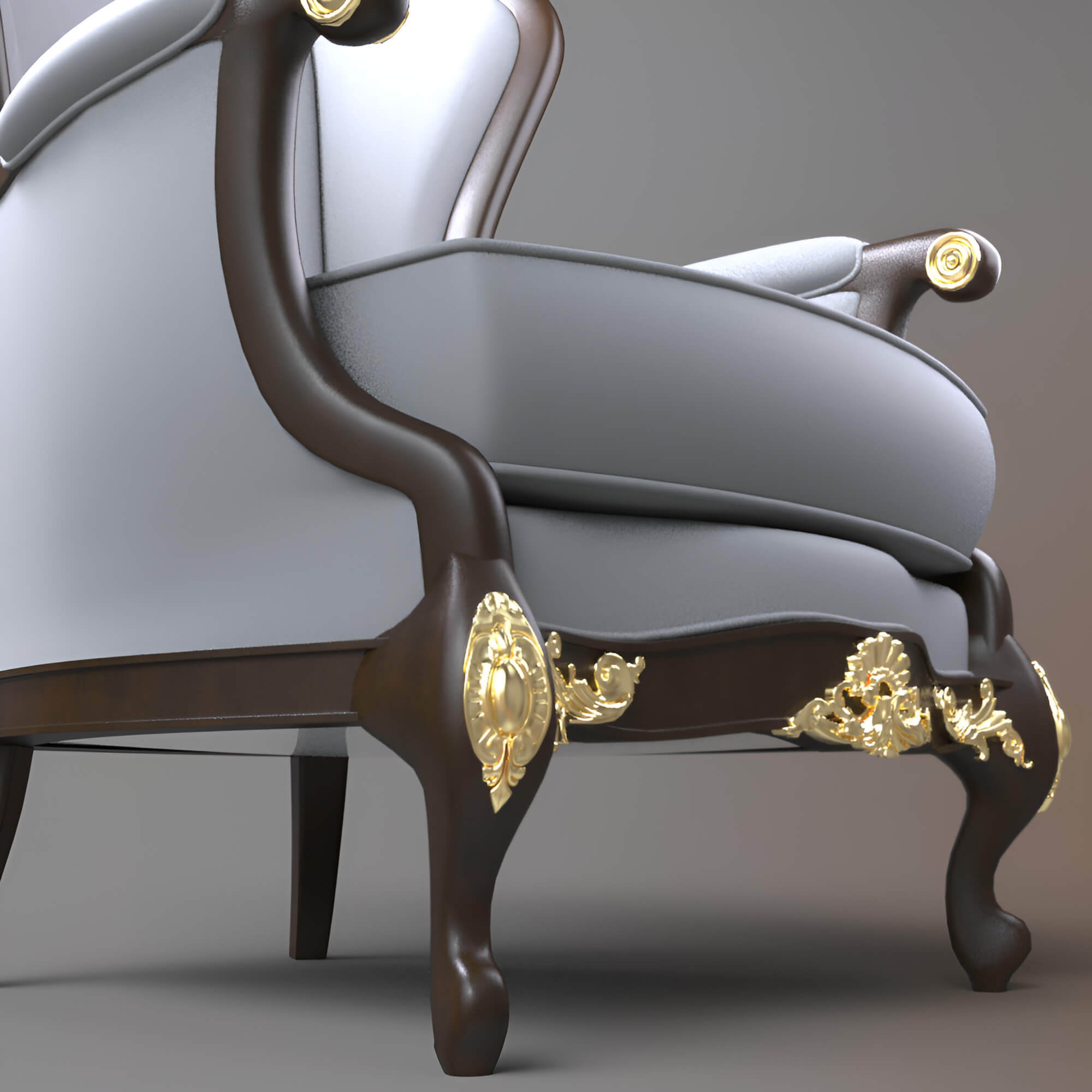 A3S P-Chair 185 3D Render, Digital Artwork by Architect3DStudio