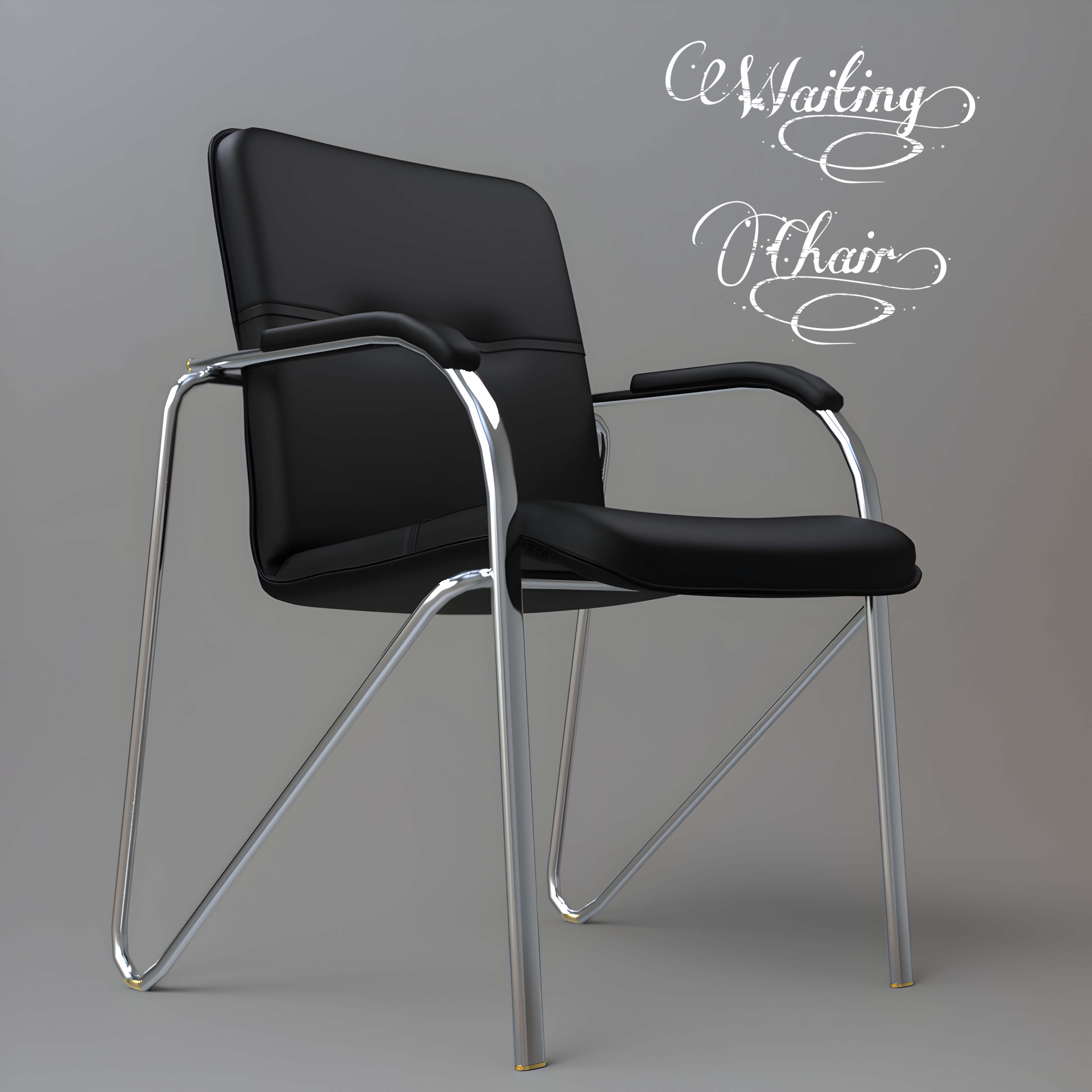 A3S P-Chair 186 3D Render, Digital Artwork by Architect3DStudio