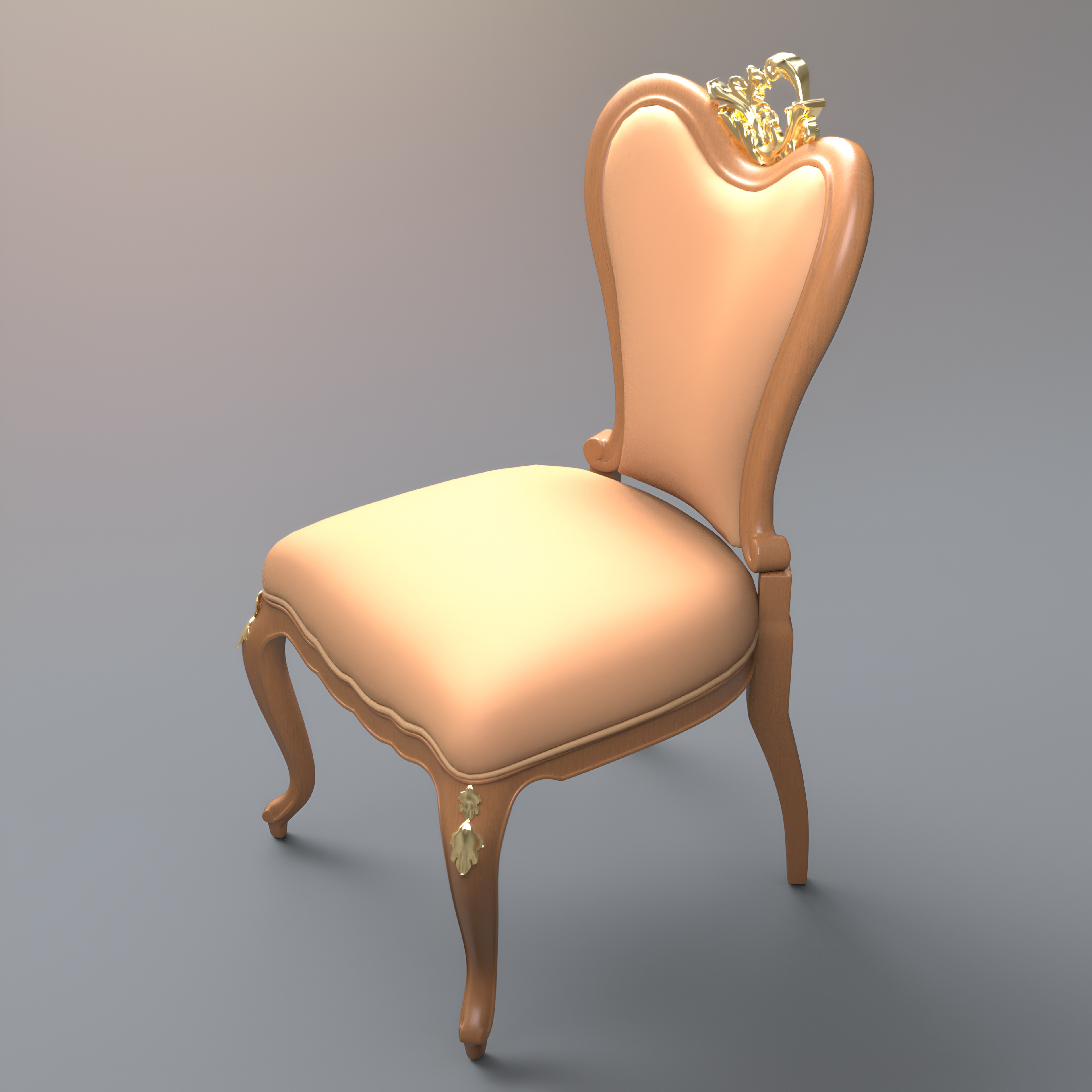 A3S P-Chair 192 3D Render, Digital Artwork by Architect3DStudio