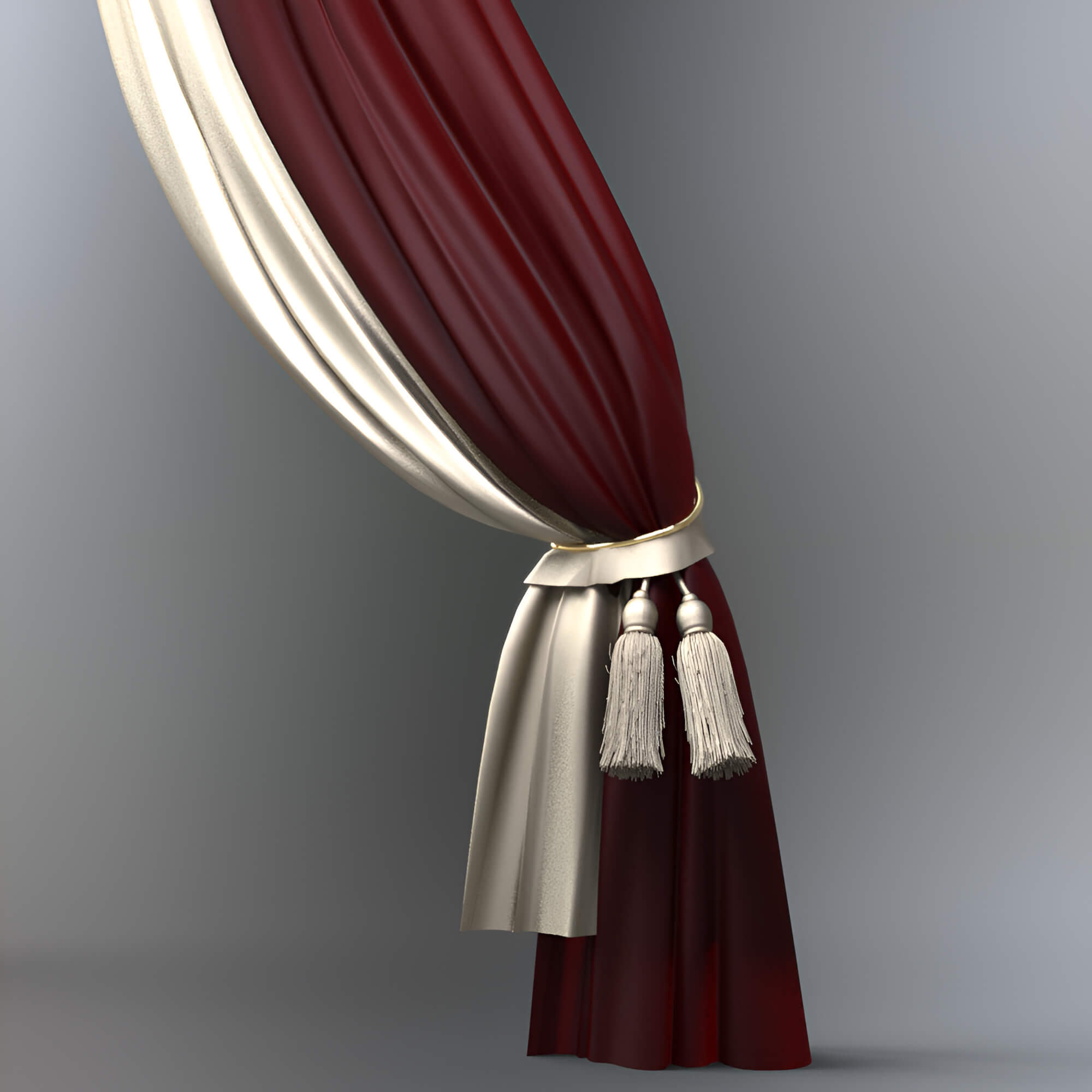 A3S P-Curtains 19 3D Render, Digital Artwork by Architect3DStudio