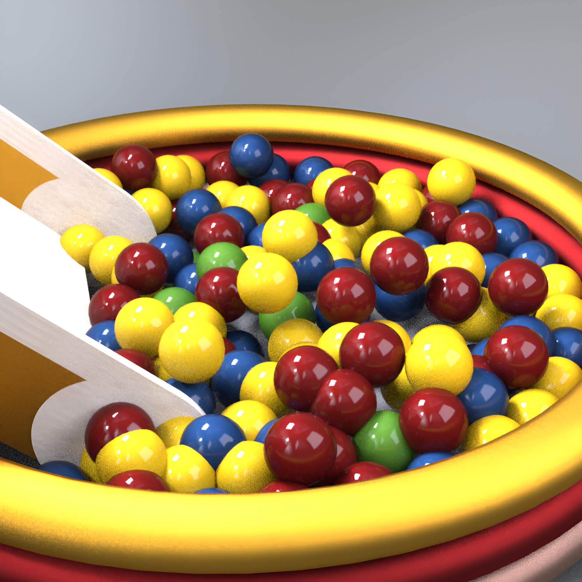 A3S P-Kids Playing Area 12 3D Render, Digital Artwork by Architect3DStudio
