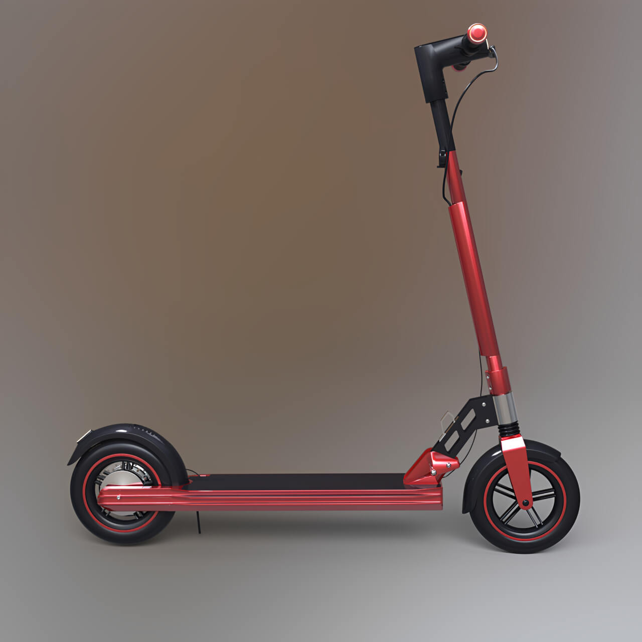 A3S P-Kids Scooter 3 3D Render, Digital Artwork by Architect3DStudio