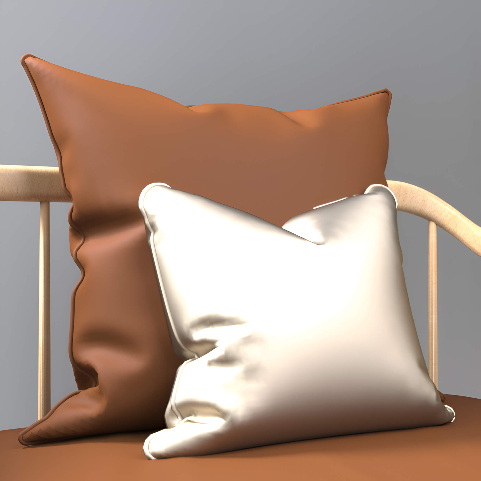 A3S P-Sofa Model 131 3D Render, Digital Artwork by Architect3DStudio