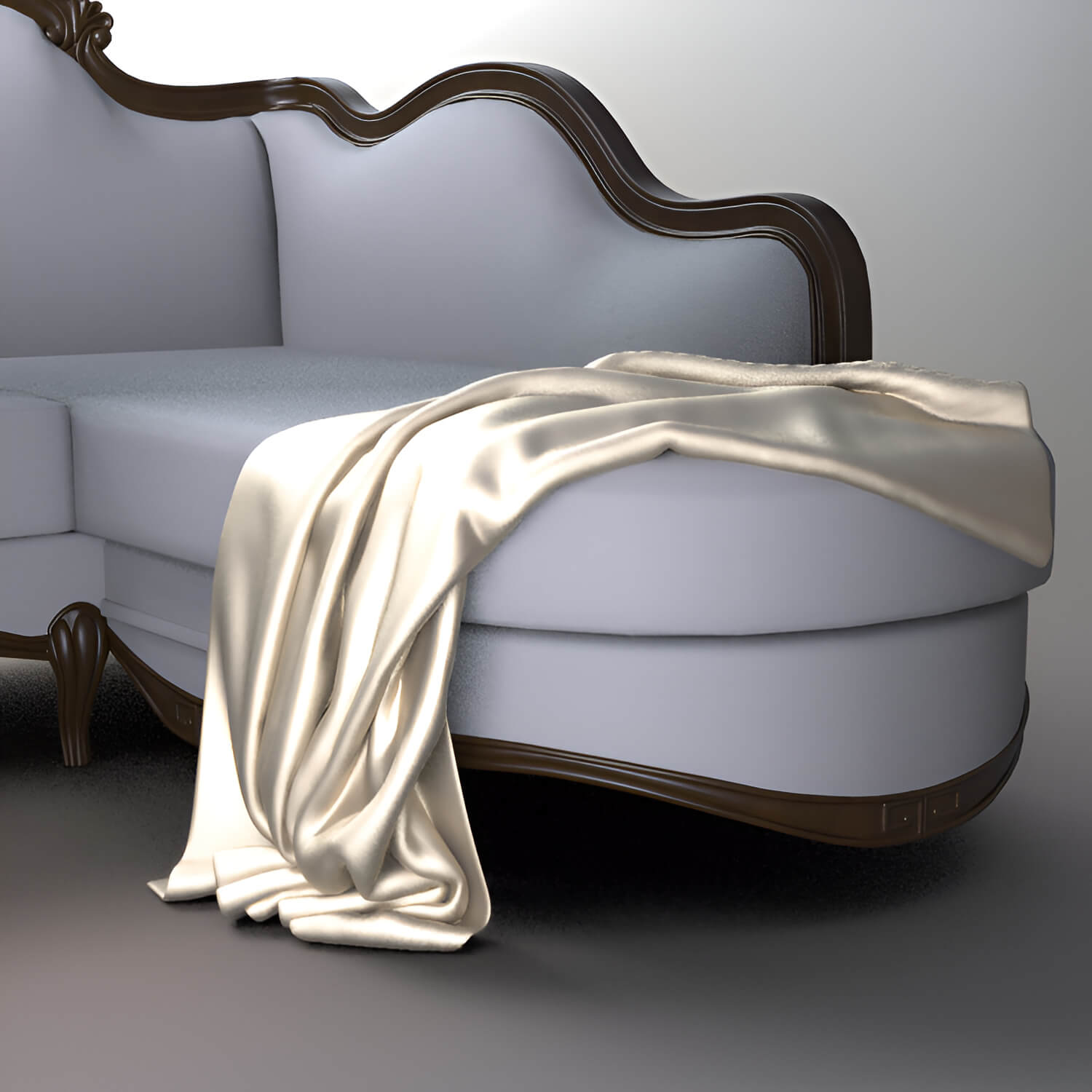 A3S P-Sofa Model 135 3D Render, Digital Artwork by Architect3DStudio