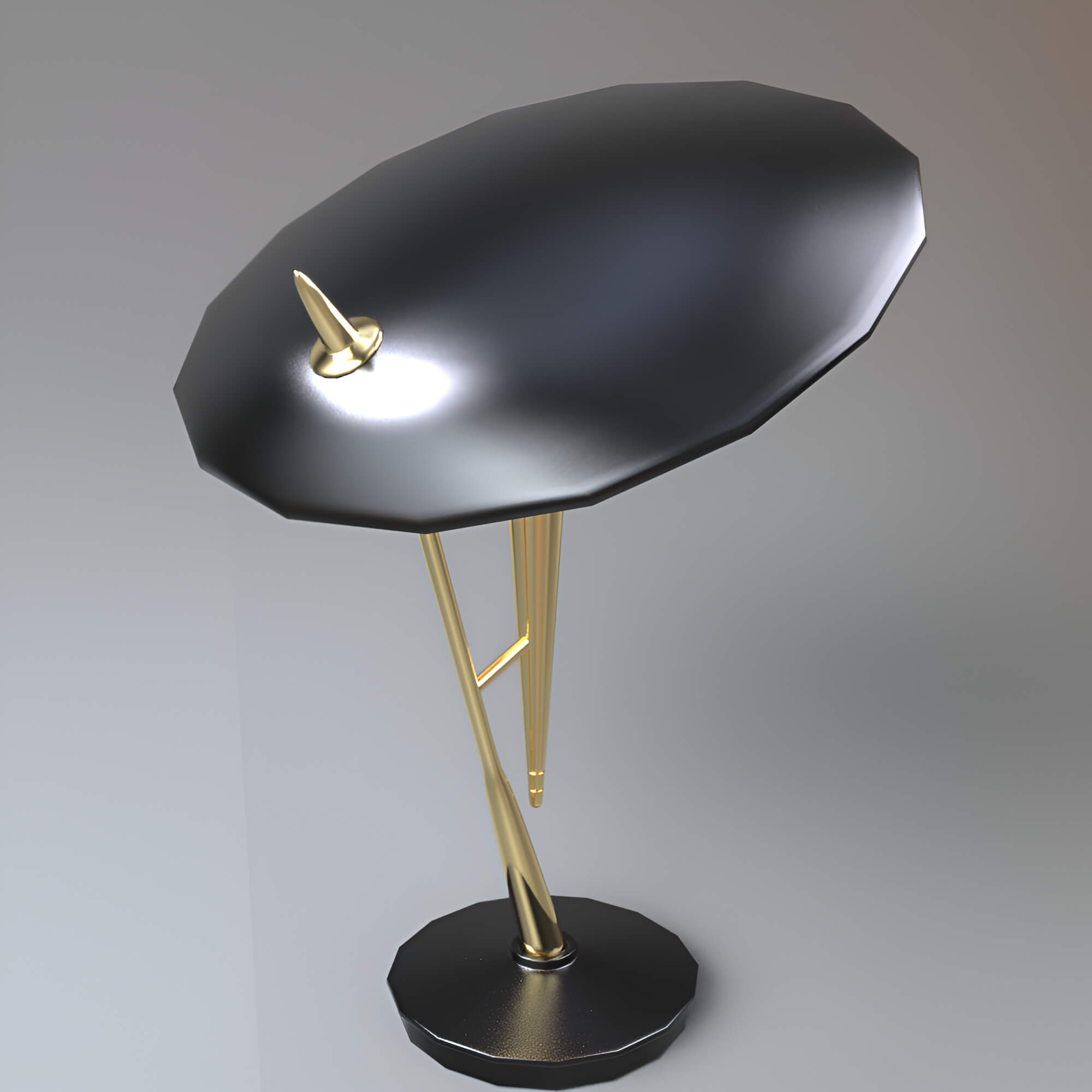 A3S P-Table Lamp 2 3D Render, Digital Artwork by Architect3DStudio