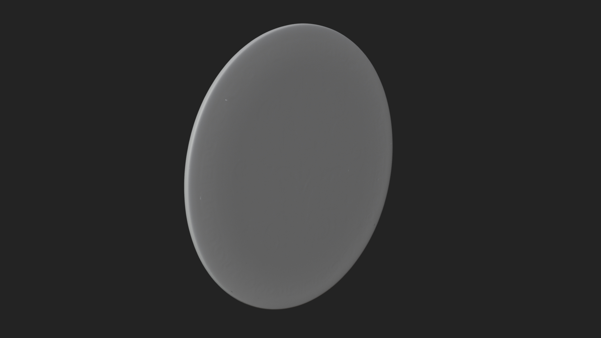 Acanthus Leaf Oval Plaque Design 1 3D Print Model 3D Model