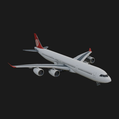 Airliner Plane Model Design 11 3D Print Model