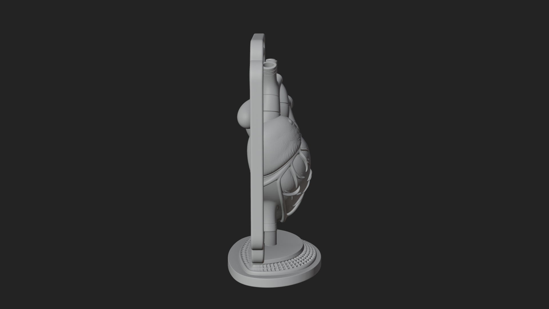 Anatomical Human Heart Model Design 14 3D Print Model 3D Model