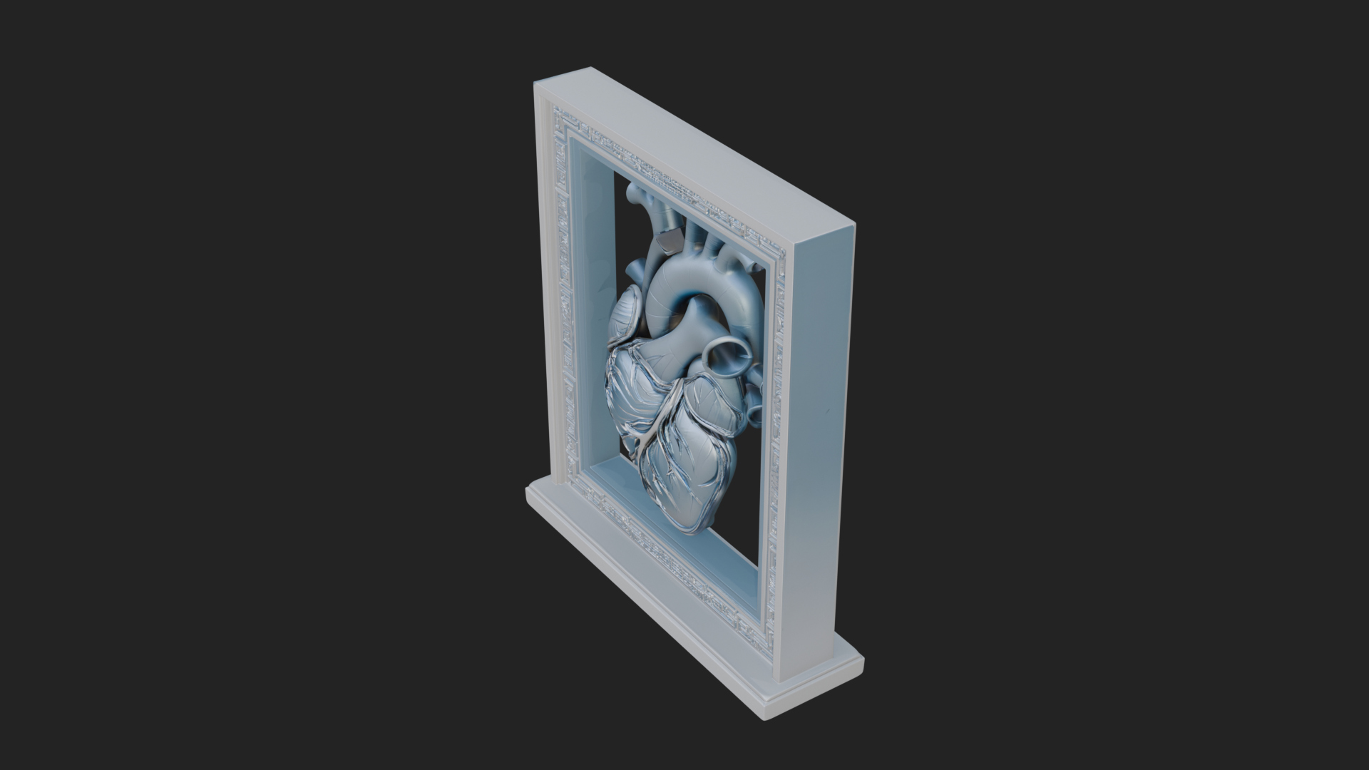 Anatomical Human Heart Model Design 28 3D Print Model 3D Model
