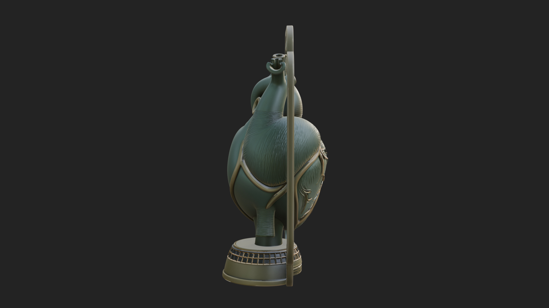 Anatomical Human Heart Model Design 47 3D Print Model 3D Model