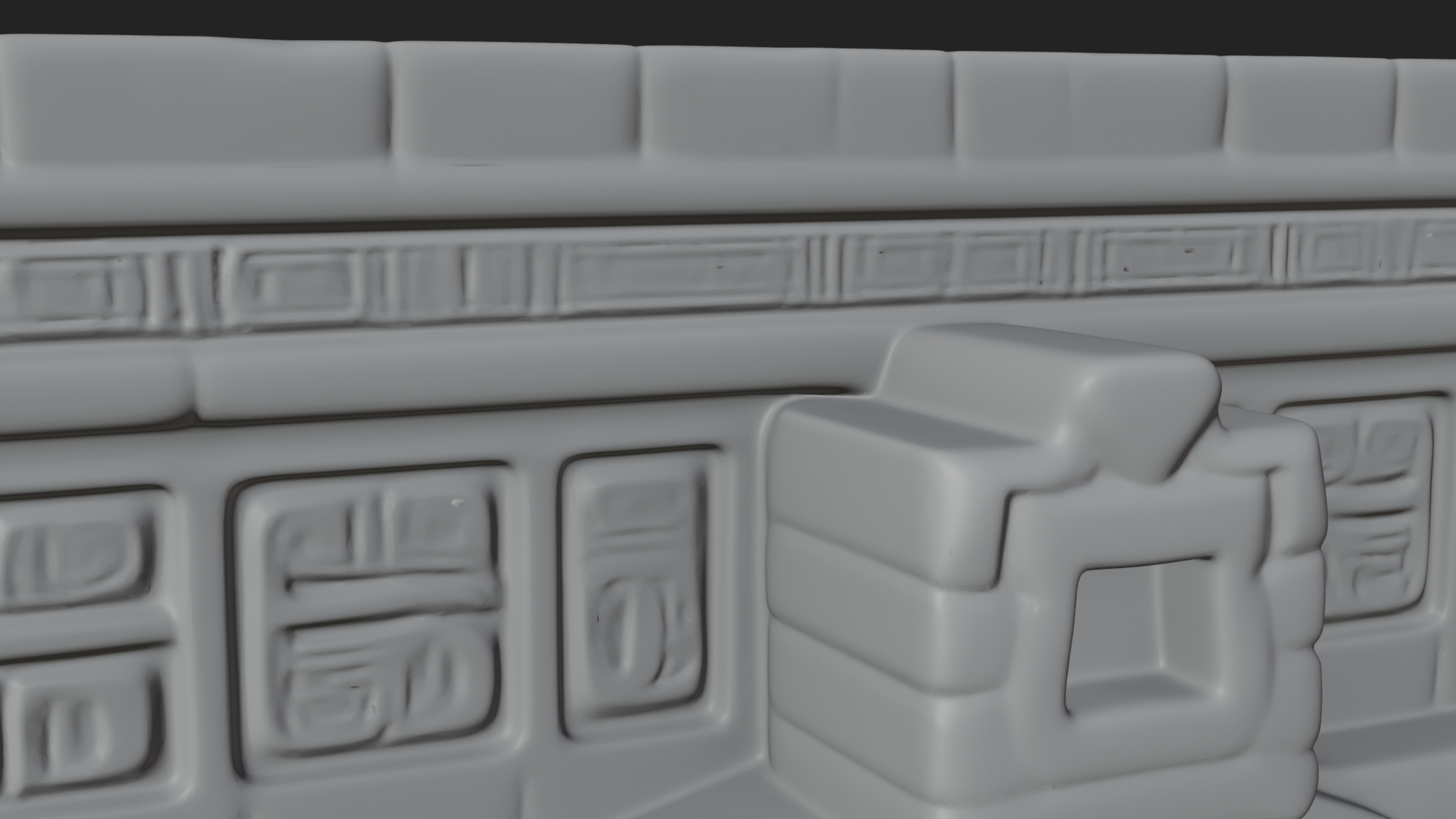 Ancient Stone Arch Design 1 3D Print Model 3D Model