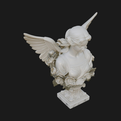 Angel of Victory Statue Design 6 3D Print Model