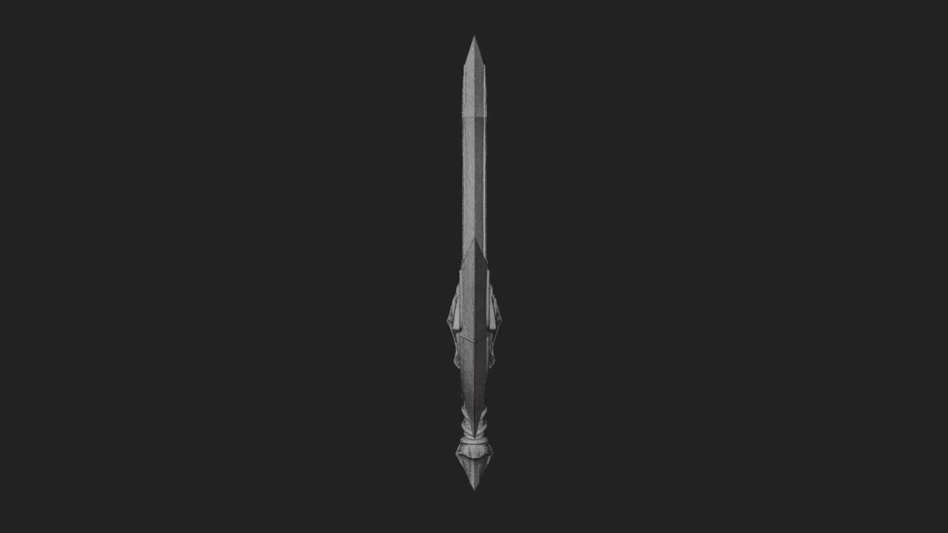 Angel Wing Greatsword Model Design 1 3D Print Model 3D Model